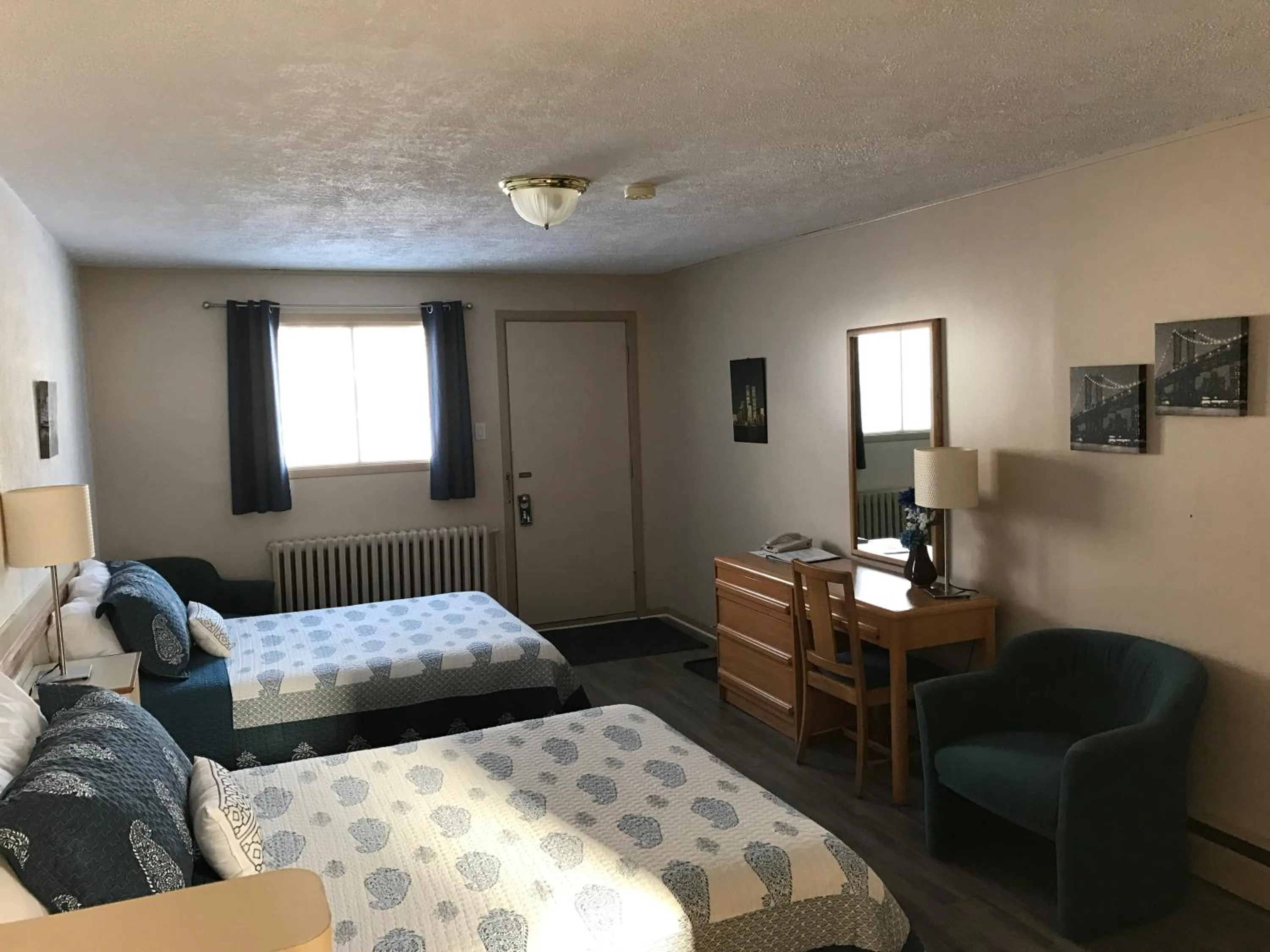 Bedroom, Bed in Motel Belle Riviere