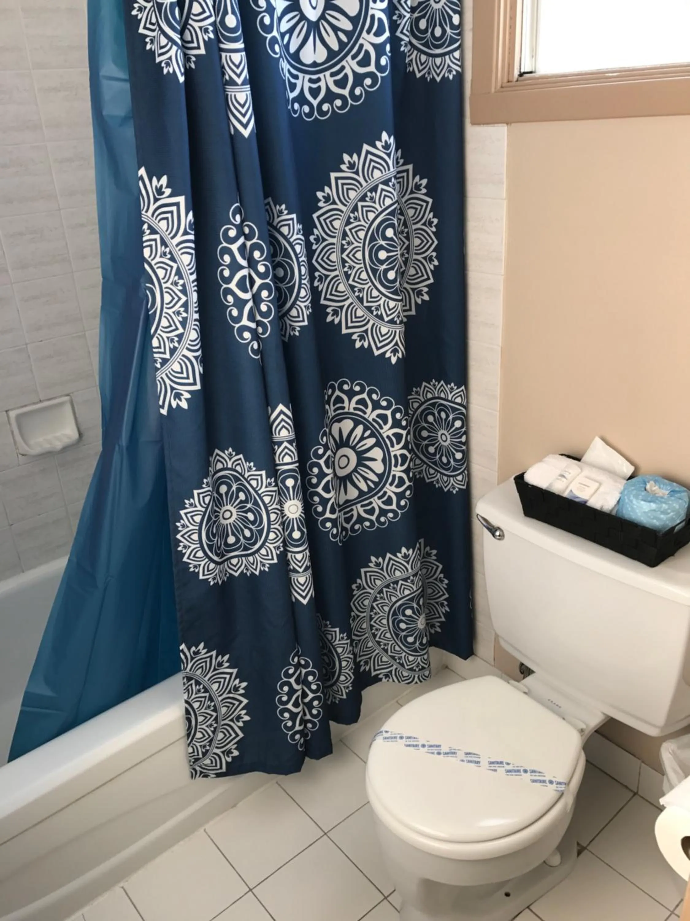 Bathroom in Motel Belle Riviere