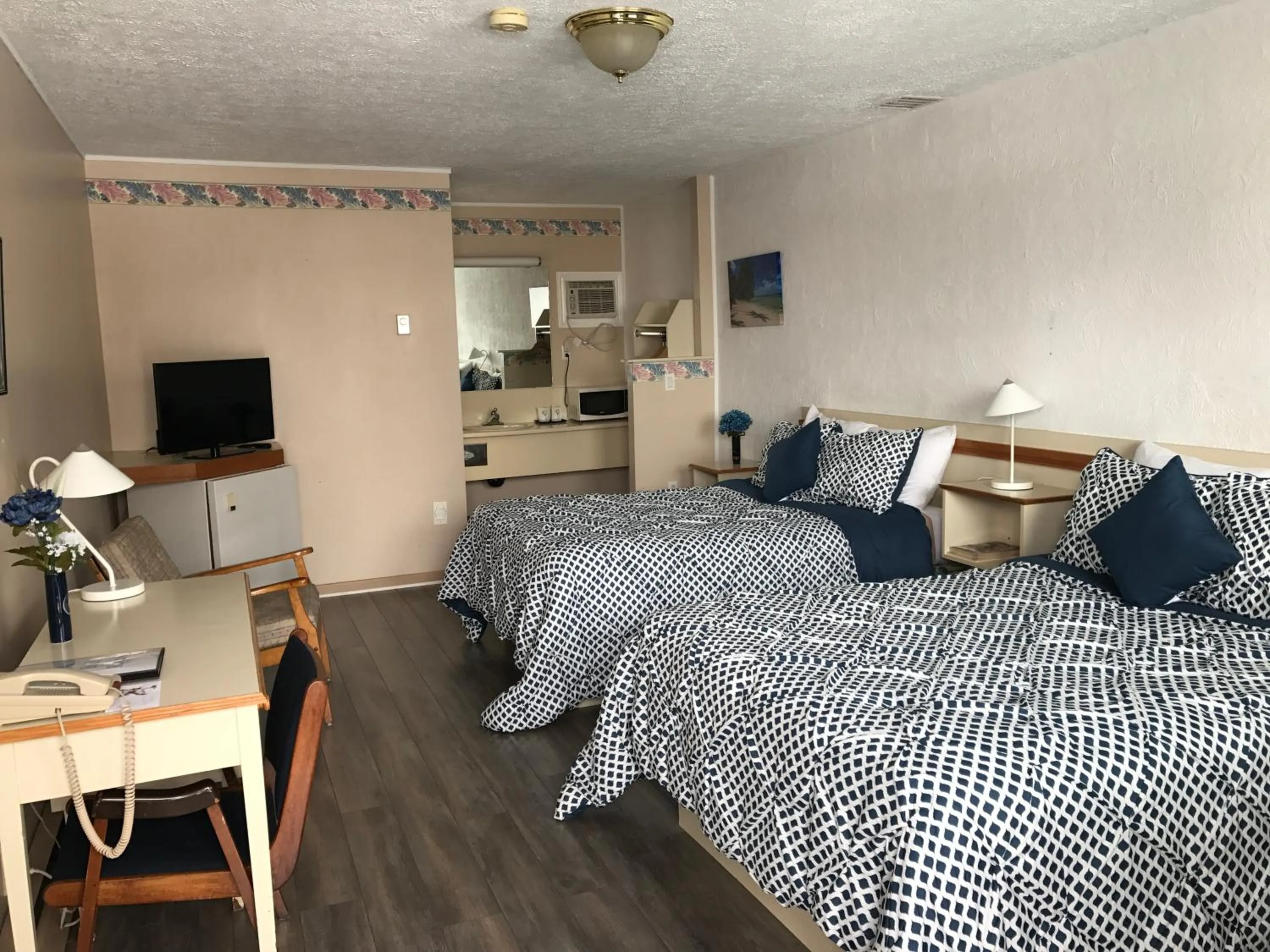 Bedroom, Bed in Motel Belle Riviere