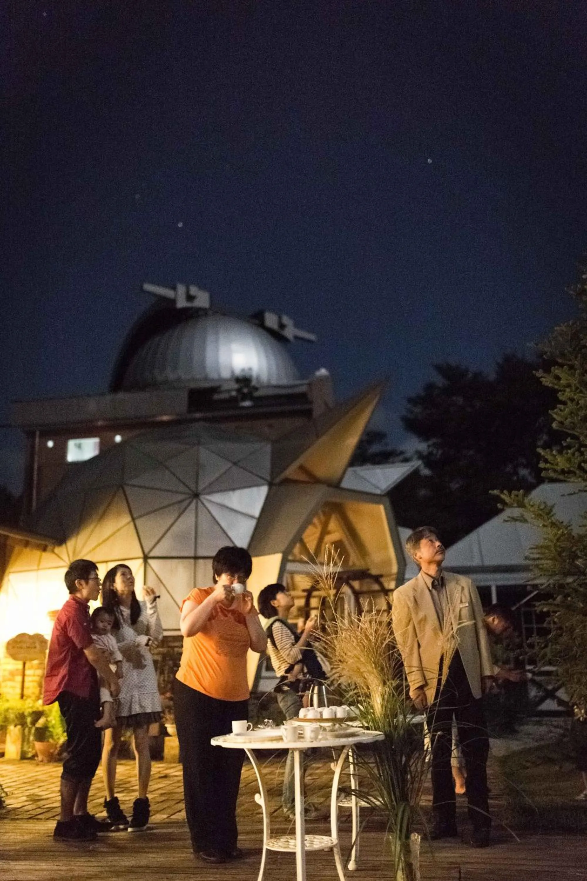 People in Minami Aso Luna Observatory Auberge Mori no Atelier