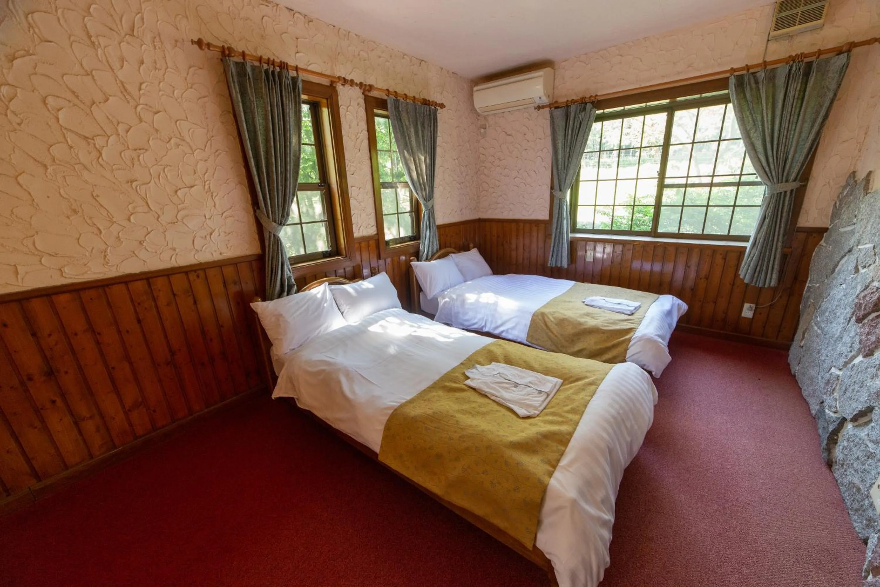 Bedroom, Bed in Minami Aso Luna Observatory Auberge Mori no Atelier