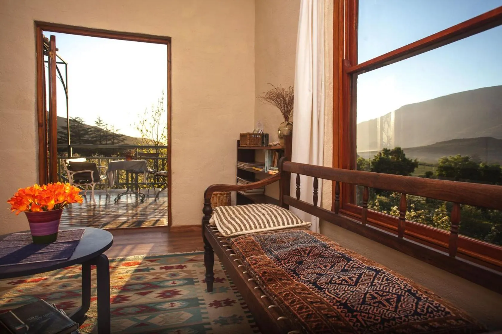 Balcony/Terrace in Lentelus Farmstay