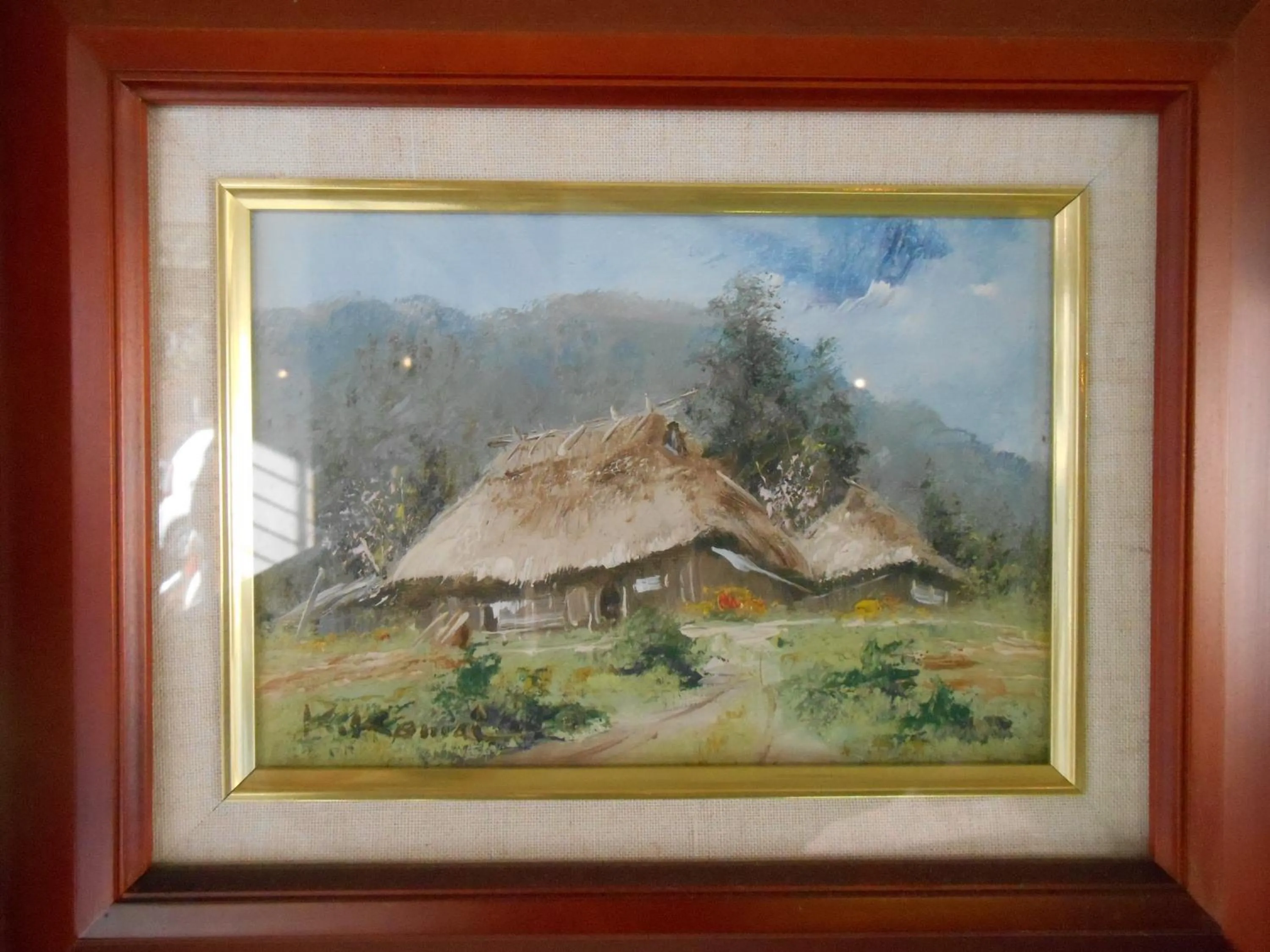 Decorative detail in kinugawaonsen Fukumatsu