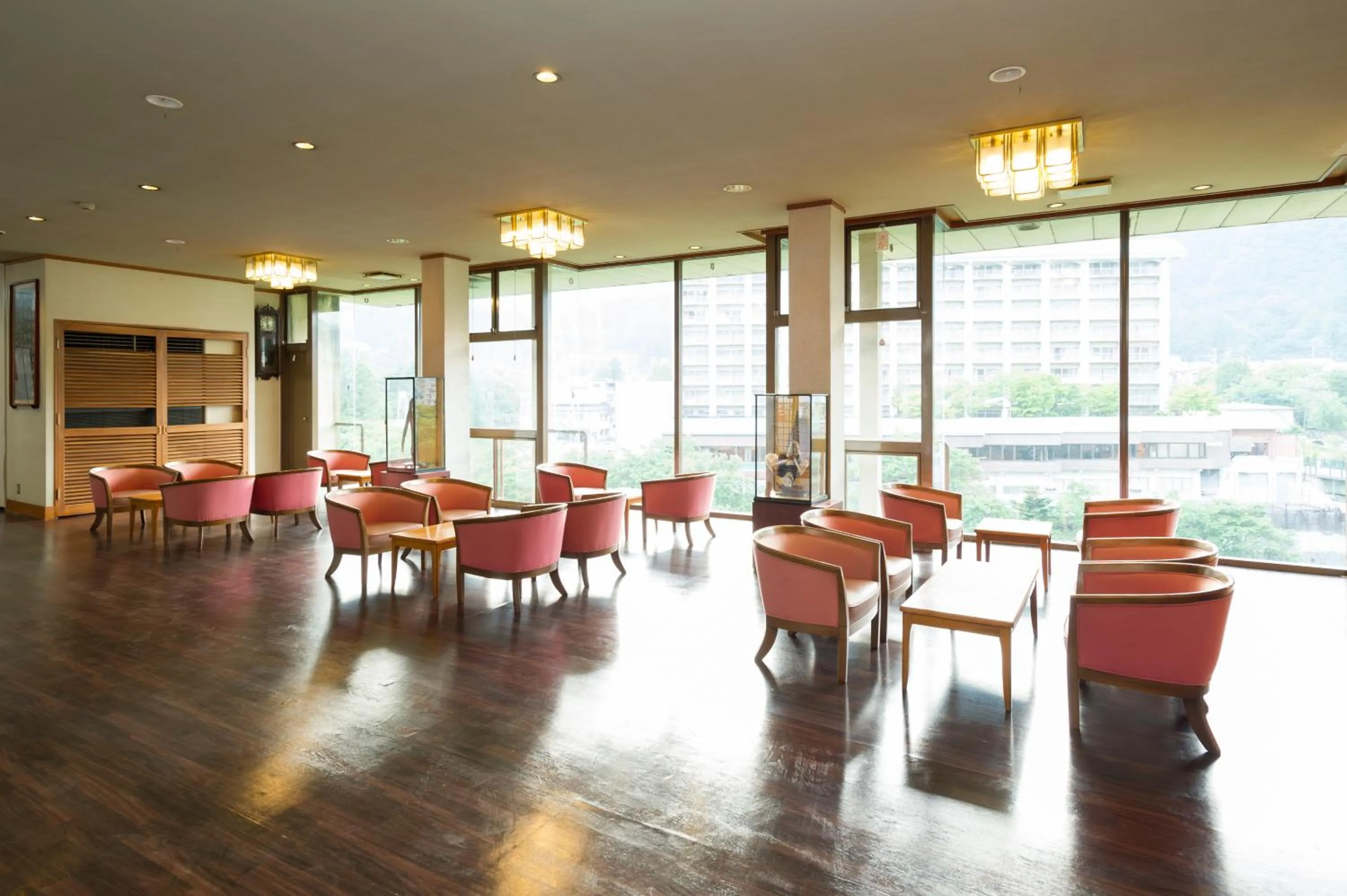 Lobby or reception in kinugawaonsen Fukumatsu