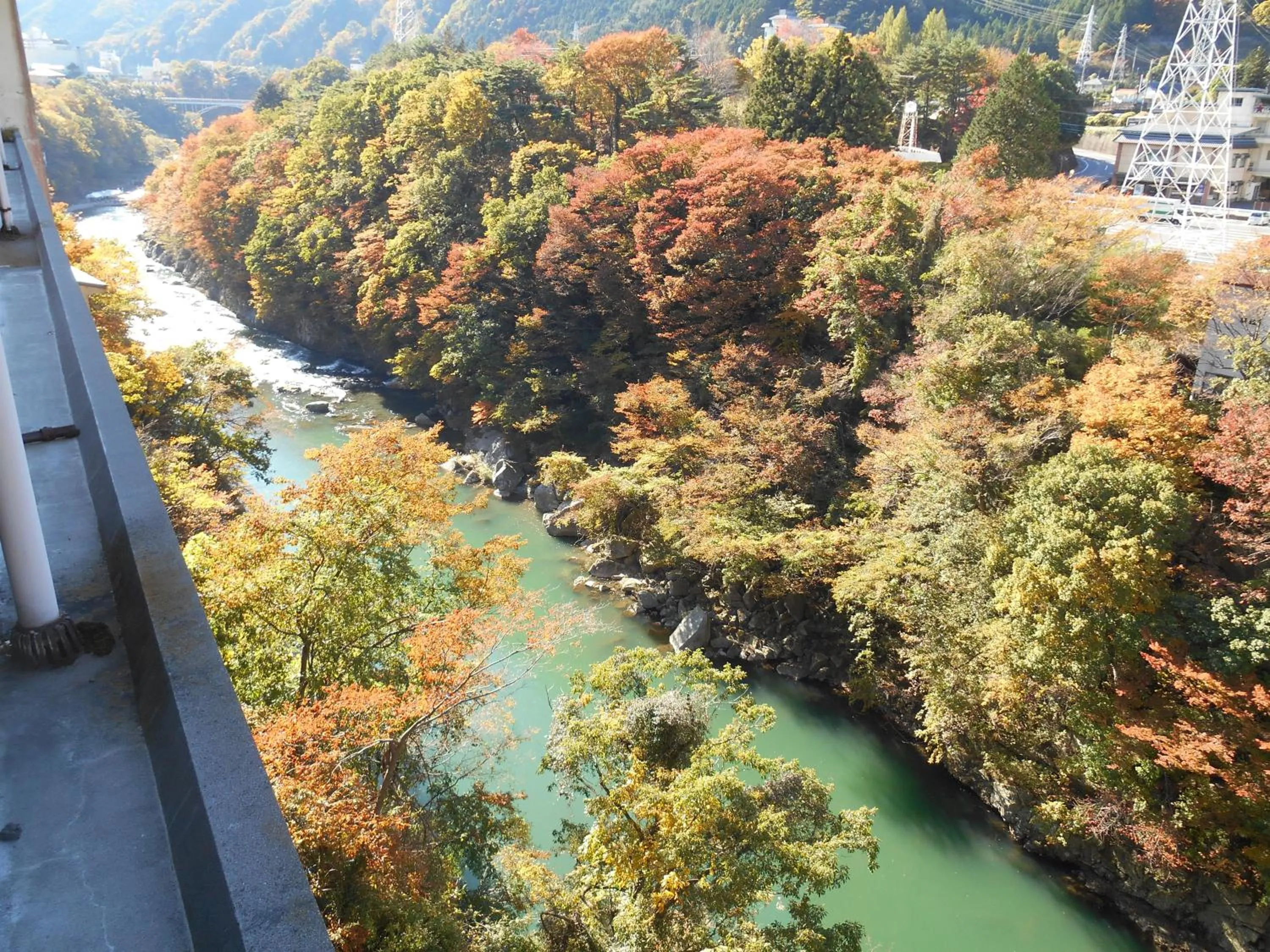 River view in kinugawaonsen Fukumatsu