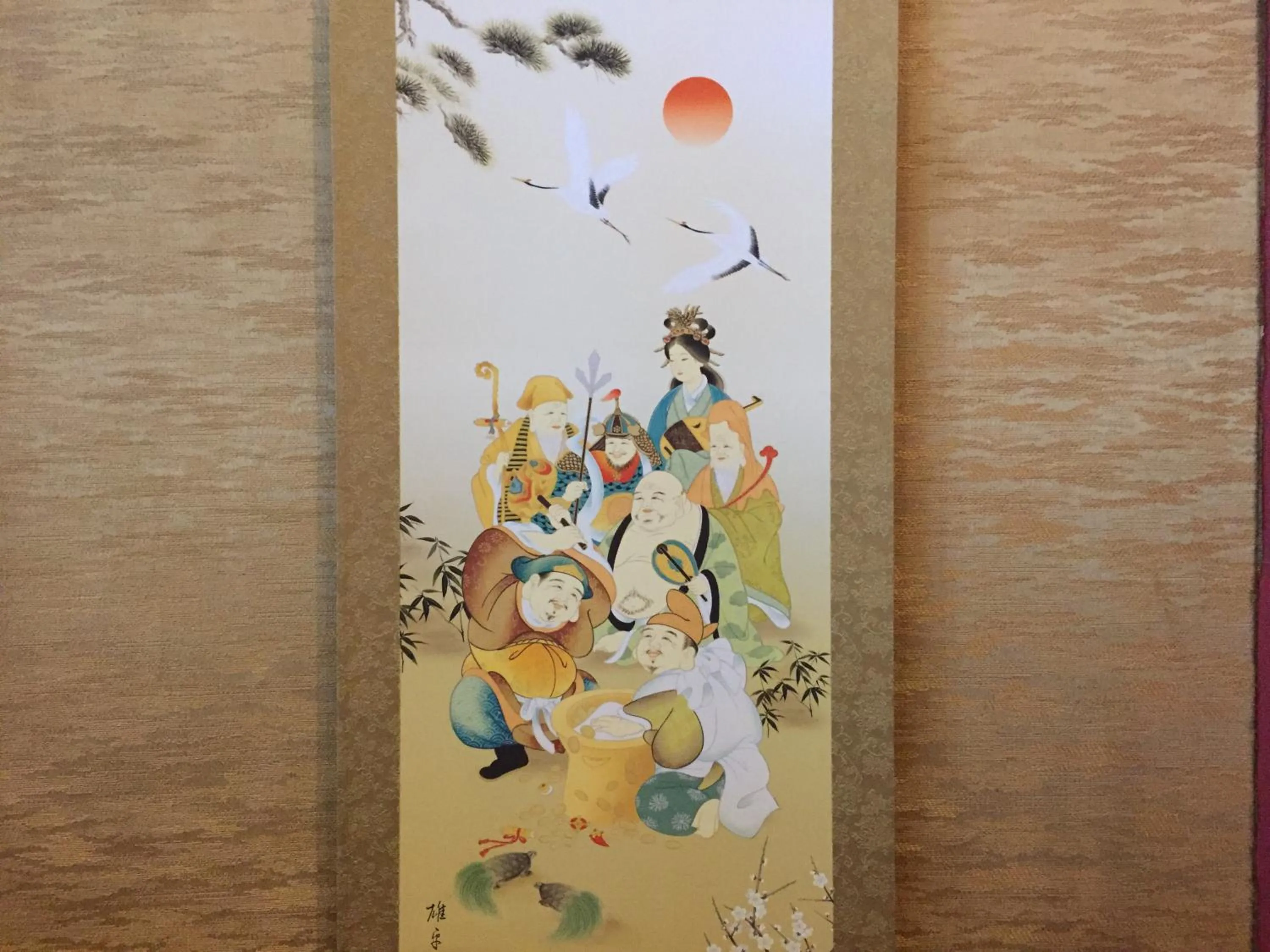 Decorative detail in kinugawaonsen Fukumatsu