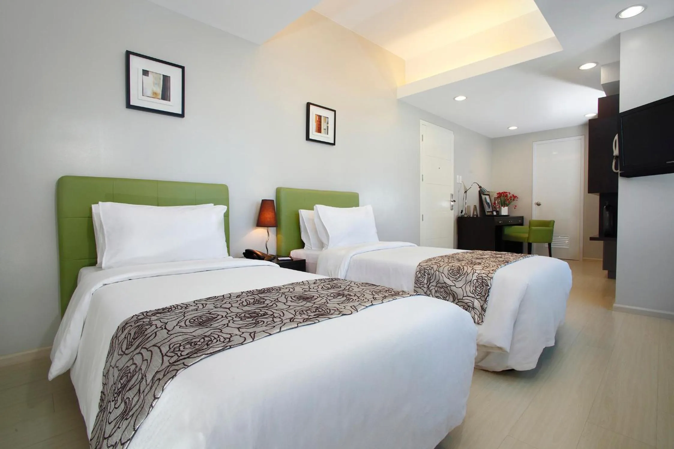 Bedroom, Bed in The Exchange Regency Residence Hotel Managed by HII