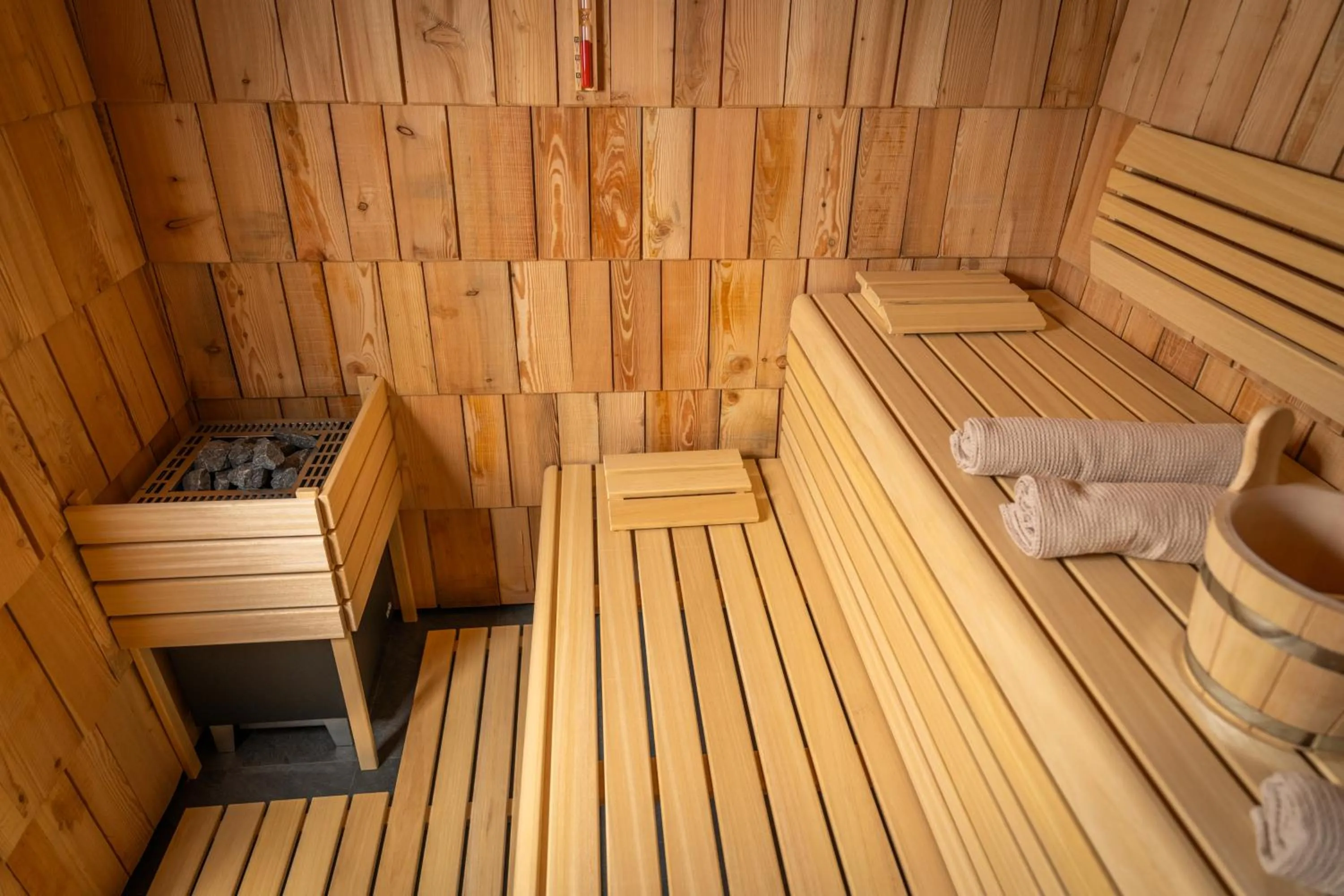 Sauna in ALPIK Chalets - Bohinj
