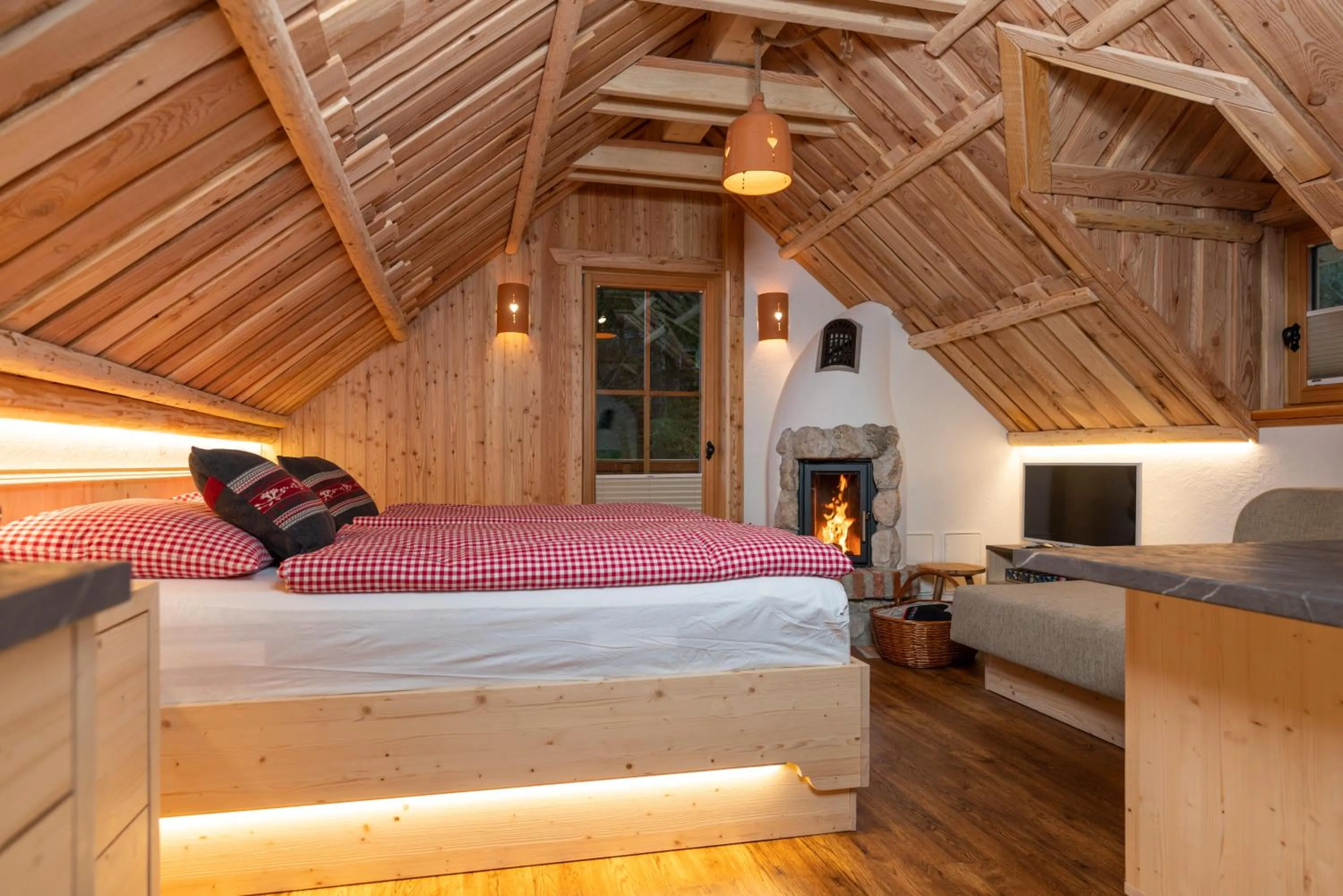 Bed in ALPIK Chalets - Bohinj