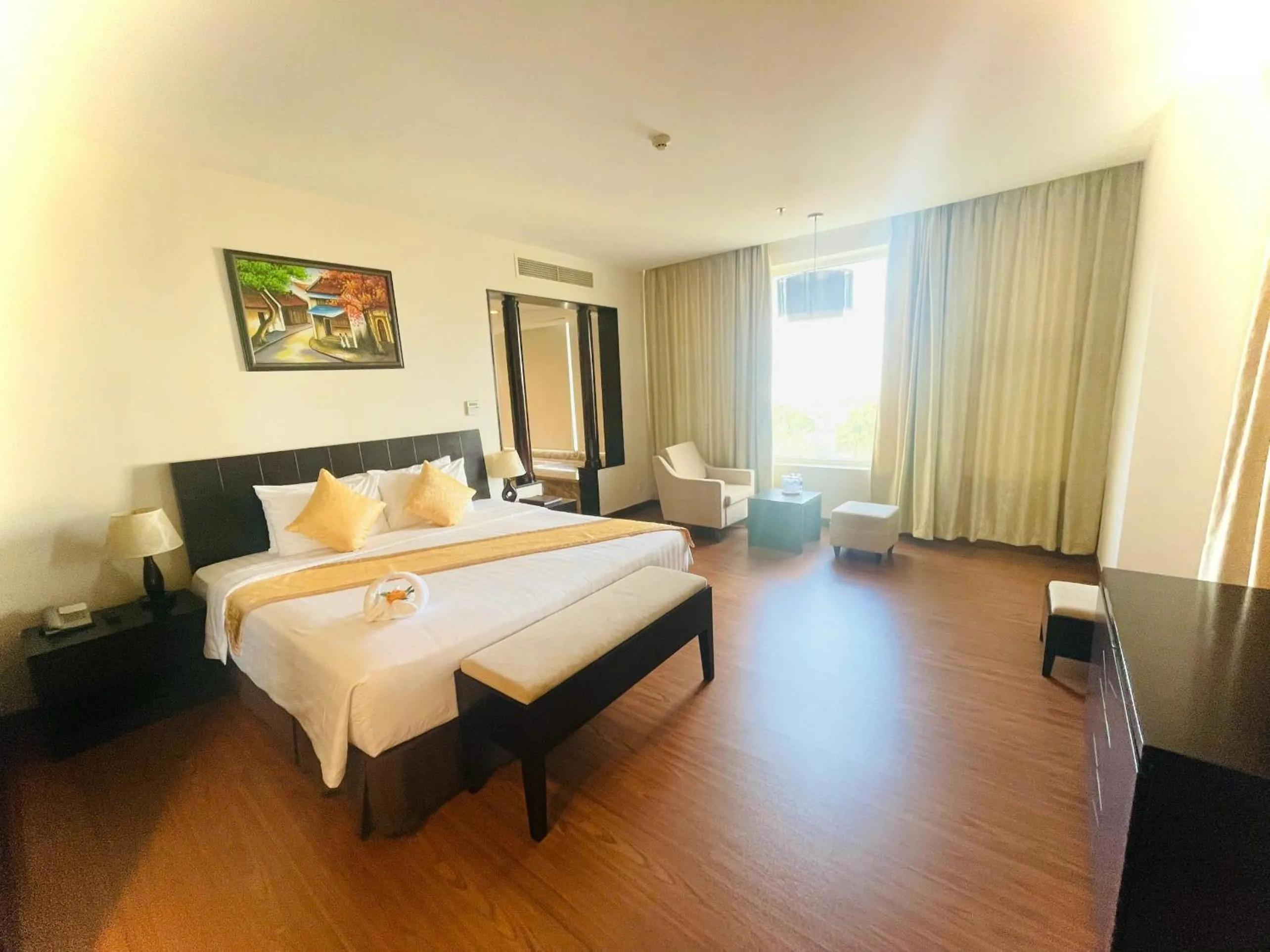 Bedroom, Bed in Sai Gon Ban Me Hotel