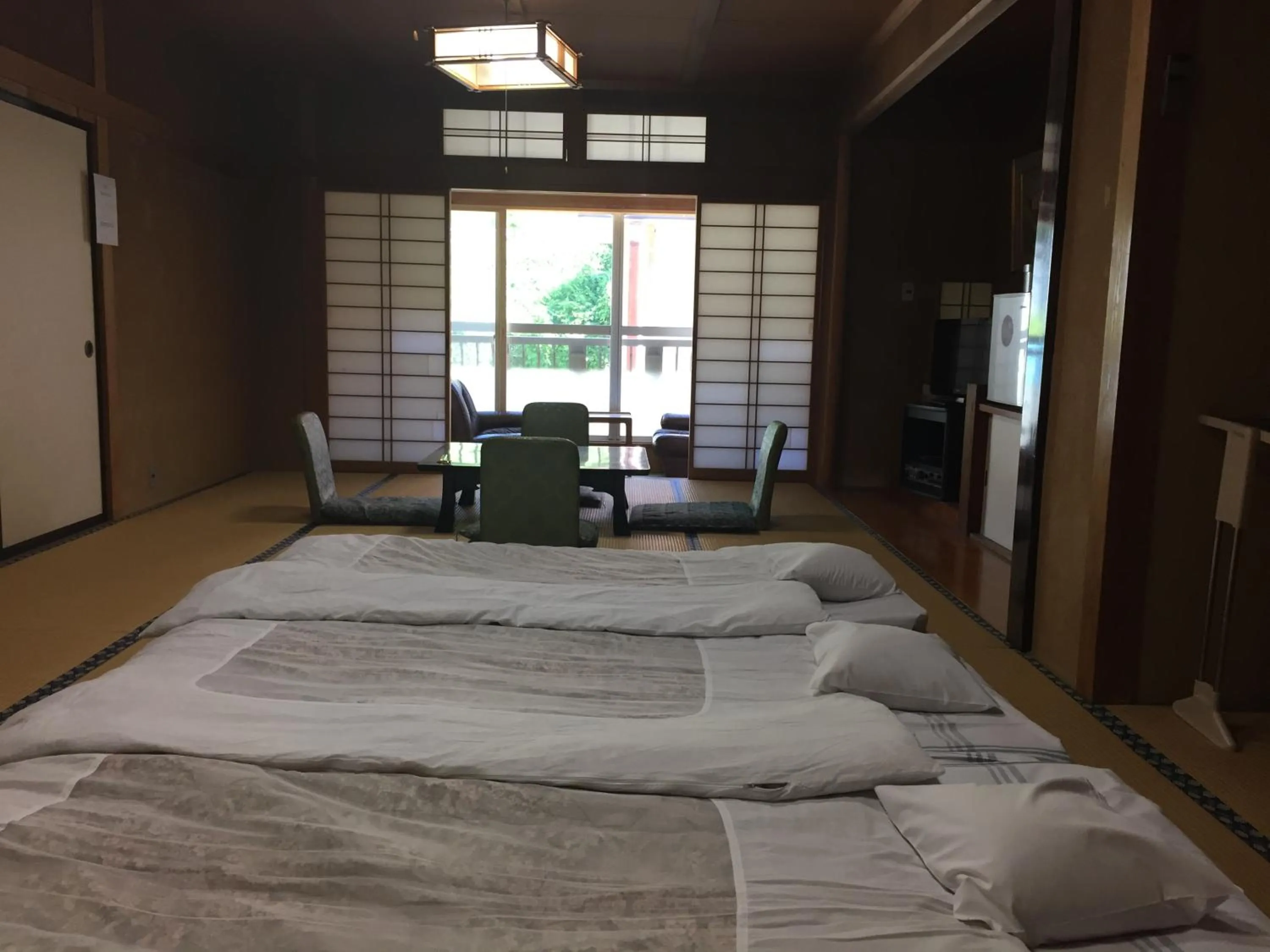 Photo of the whole room, Bed in Daymaruya Ryokan