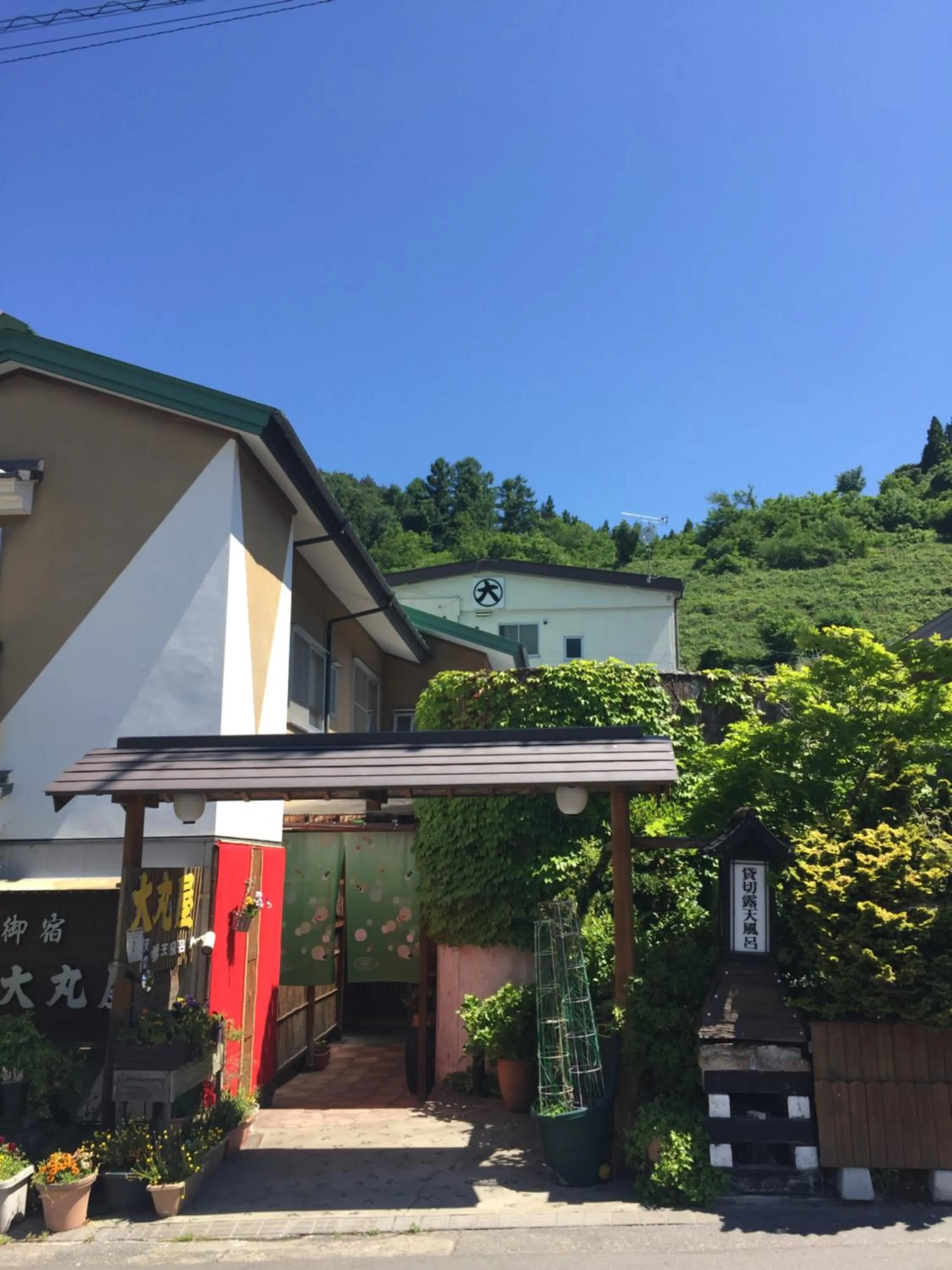 Facade/entrance in Daymaruya Ryokan