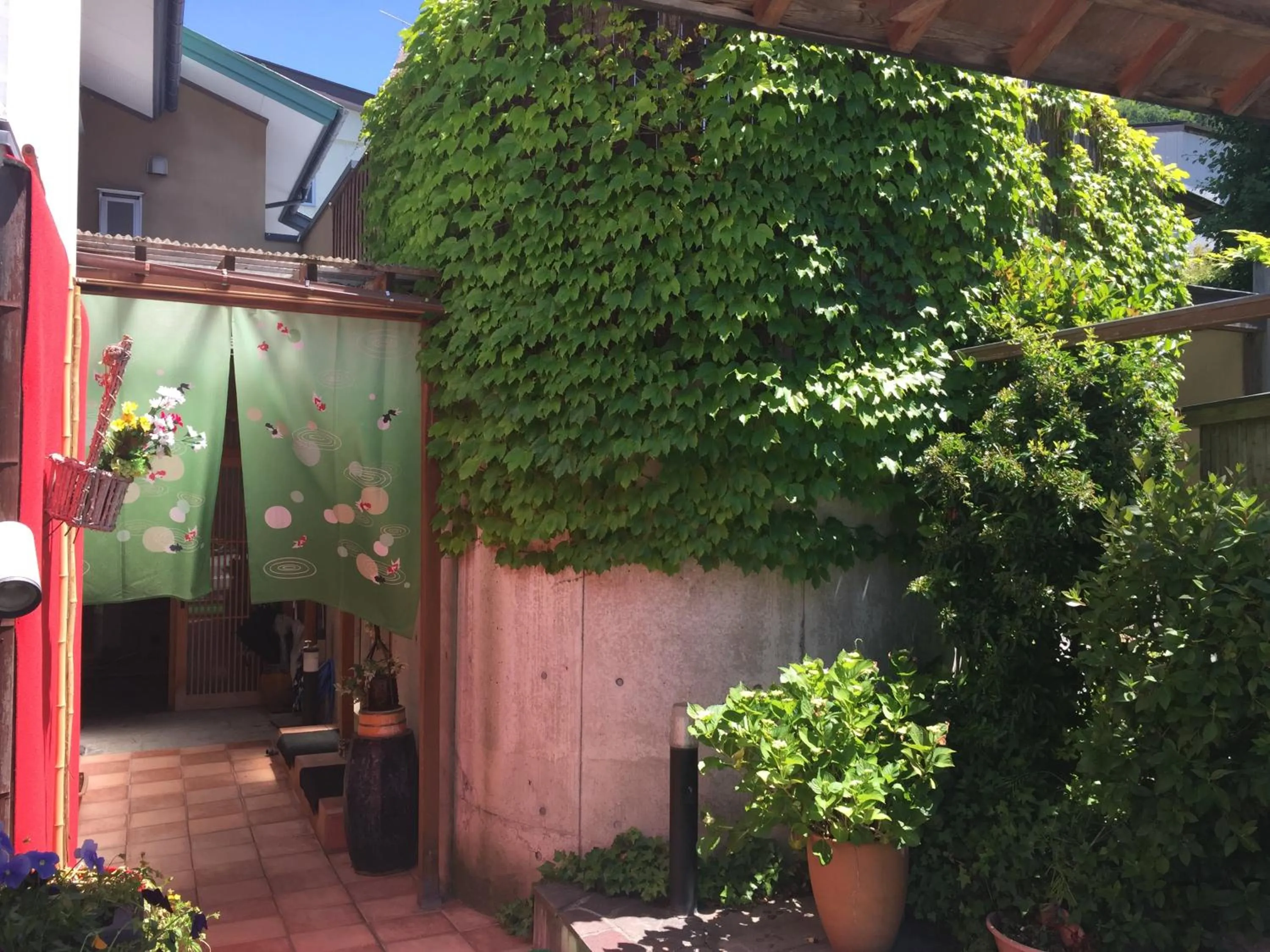 Facade/entrance in Daymaruya Ryokan