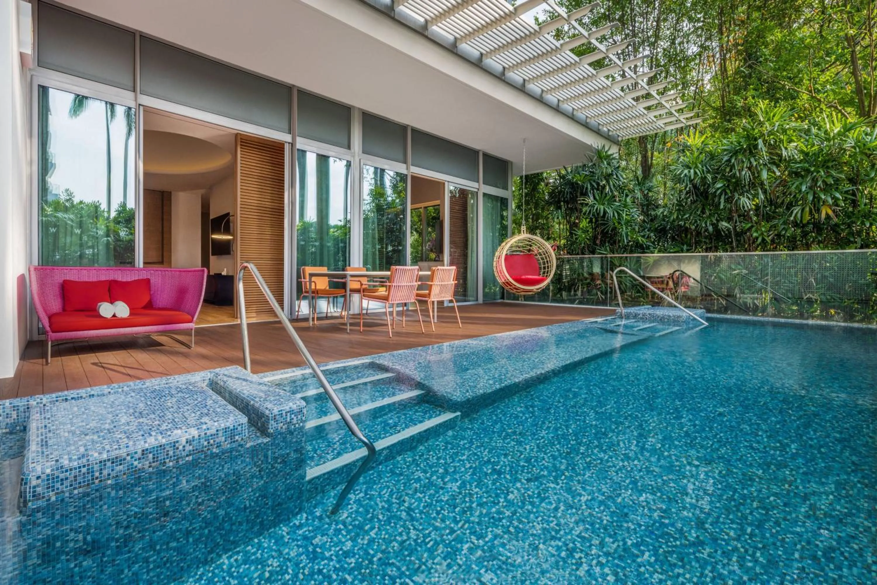 Swimming pool in W Singapore - Sentosa Cove