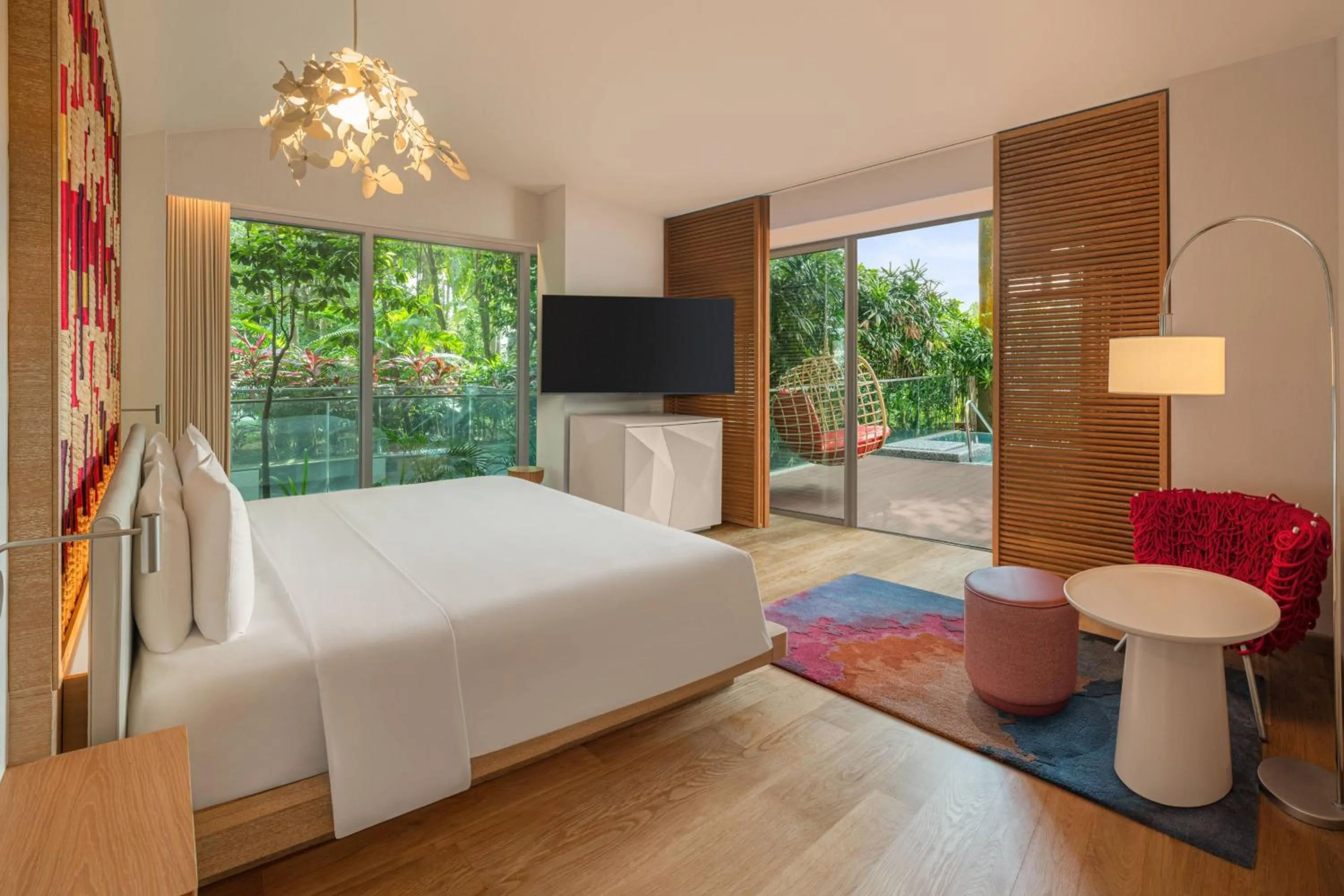 Bedroom, Bed in W Singapore - Sentosa Cove