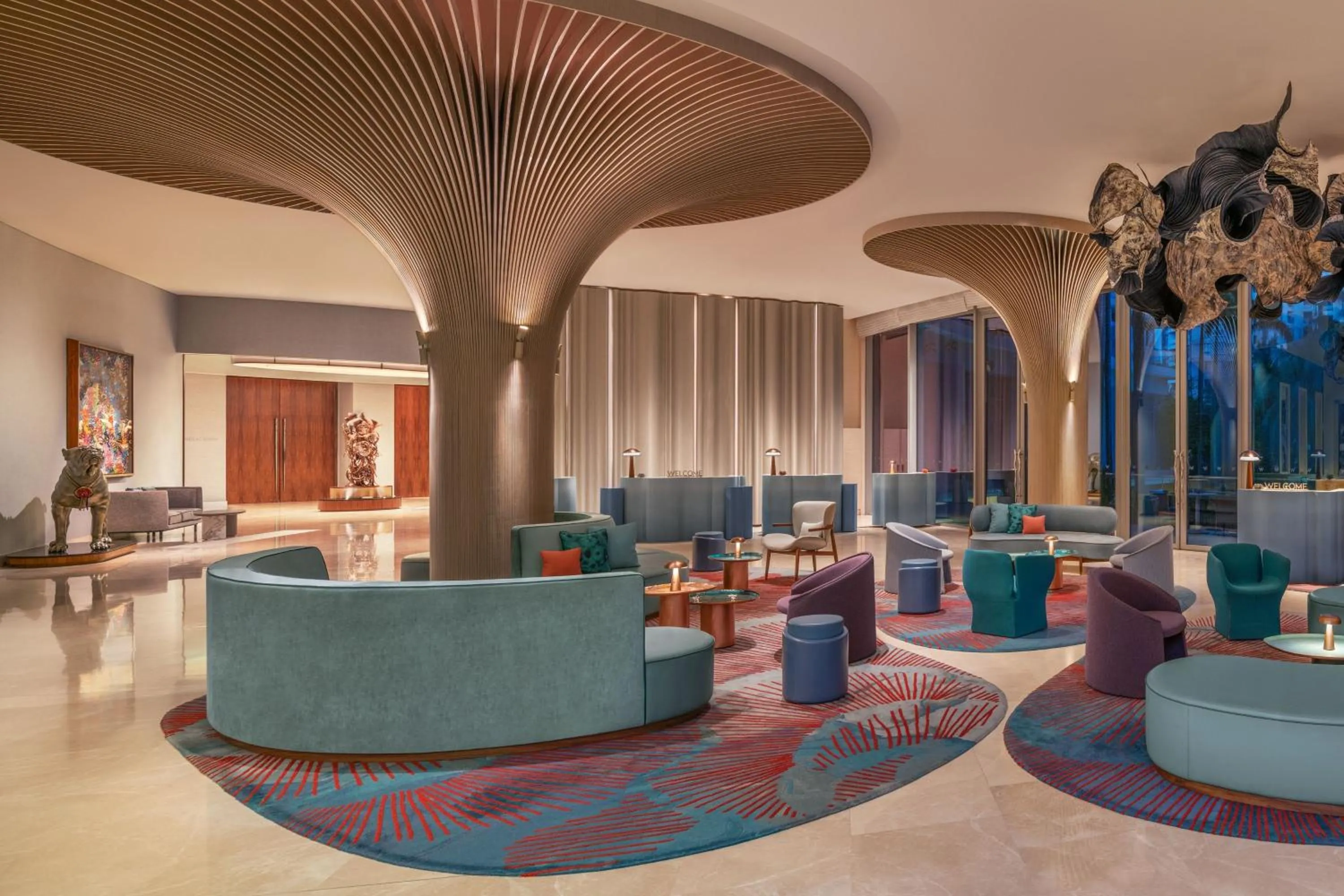 Lobby or reception in W Singapore - Sentosa Cove