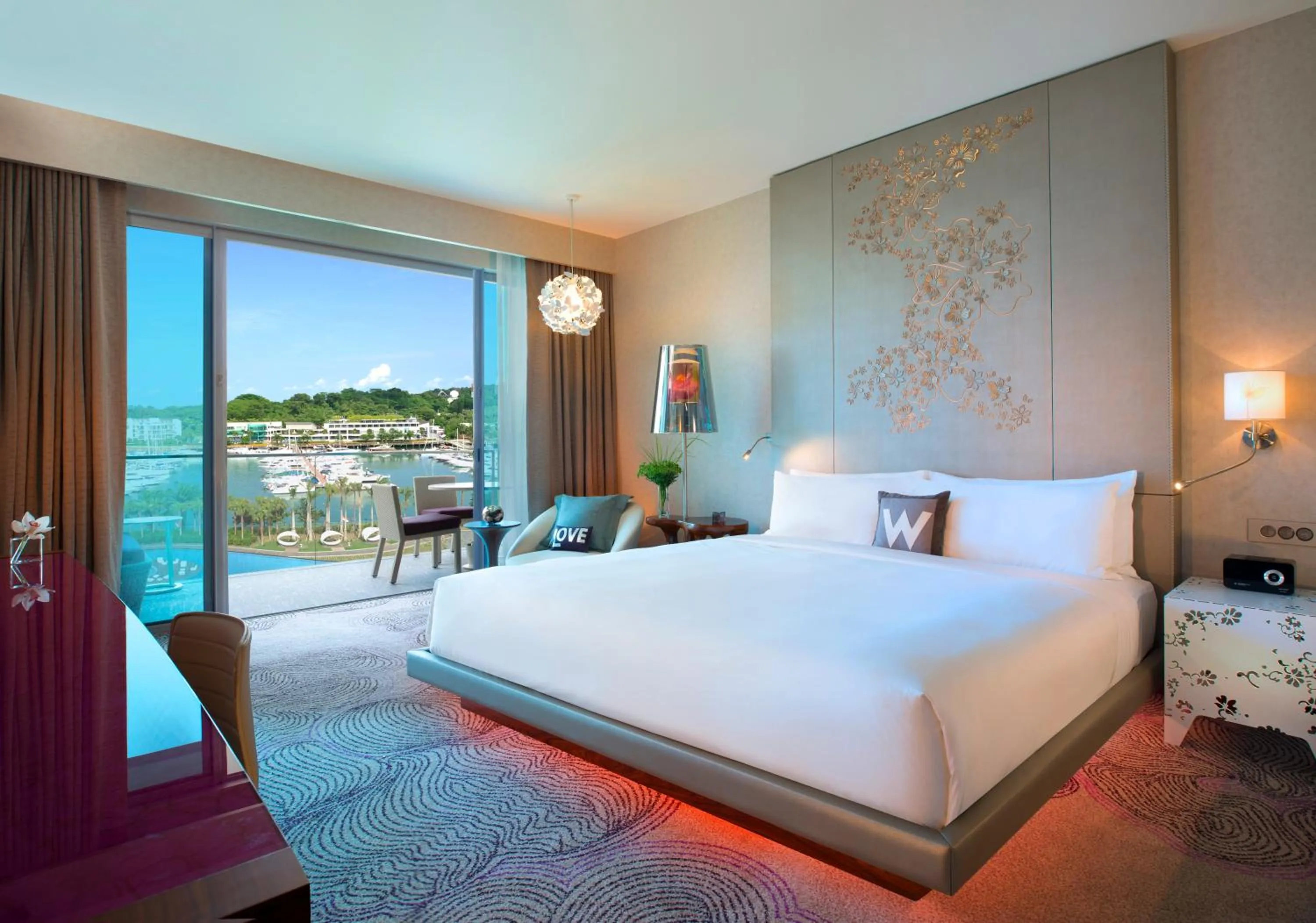 Bedroom, Bed in W Singapore - Sentosa Cove