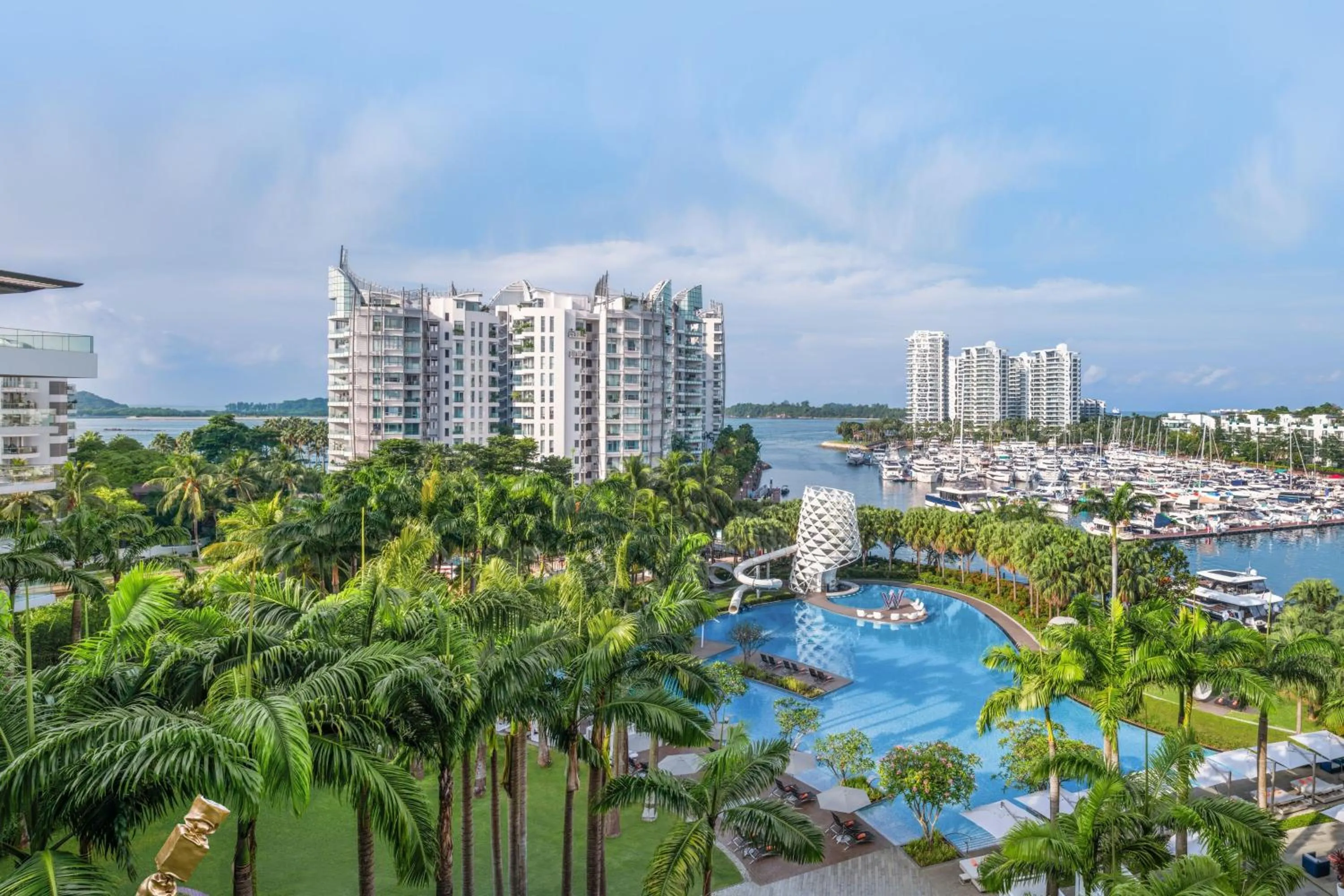 Swimming pool in W Singapore - Sentosa Cove