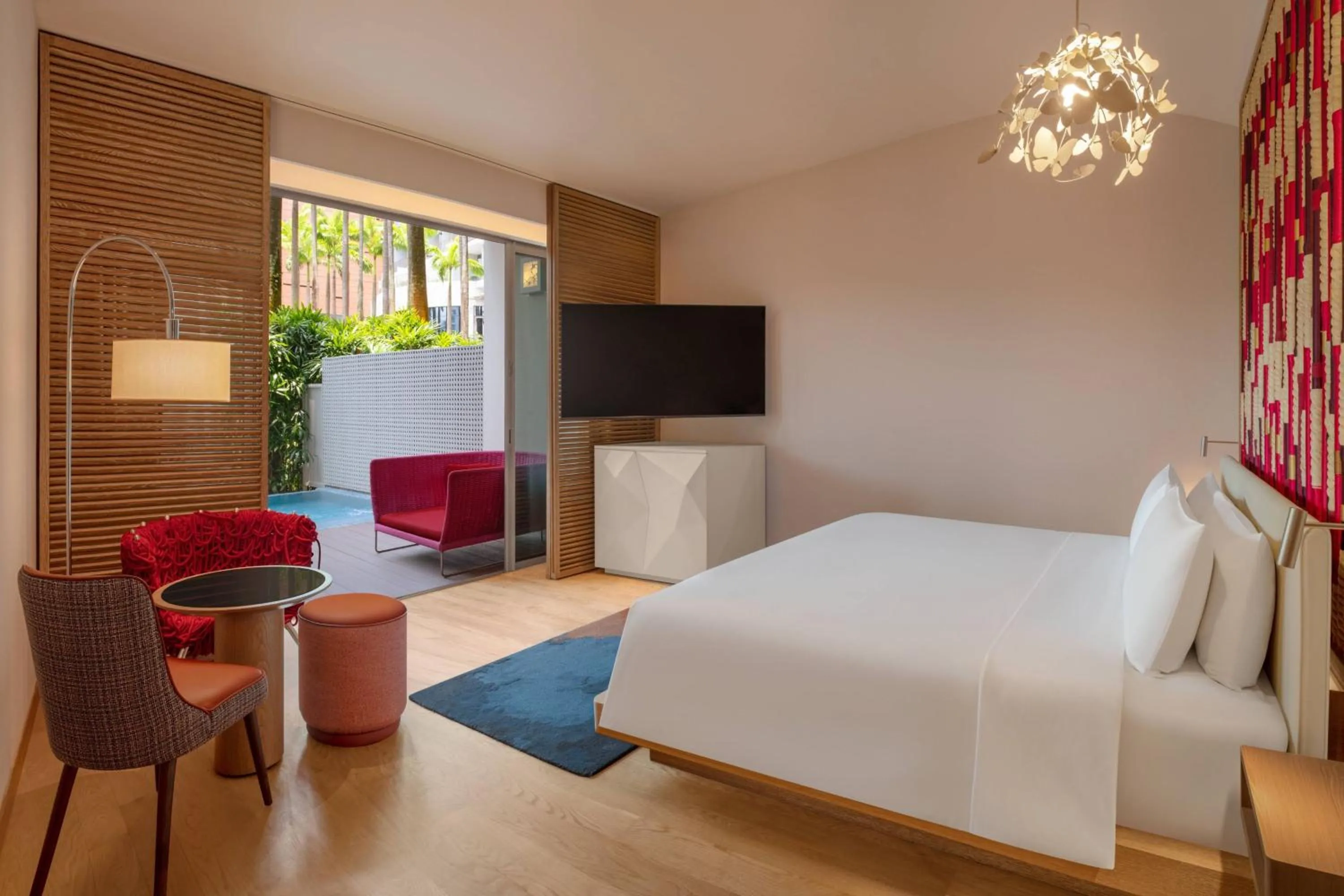 Bedroom, Bed in W Singapore - Sentosa Cove