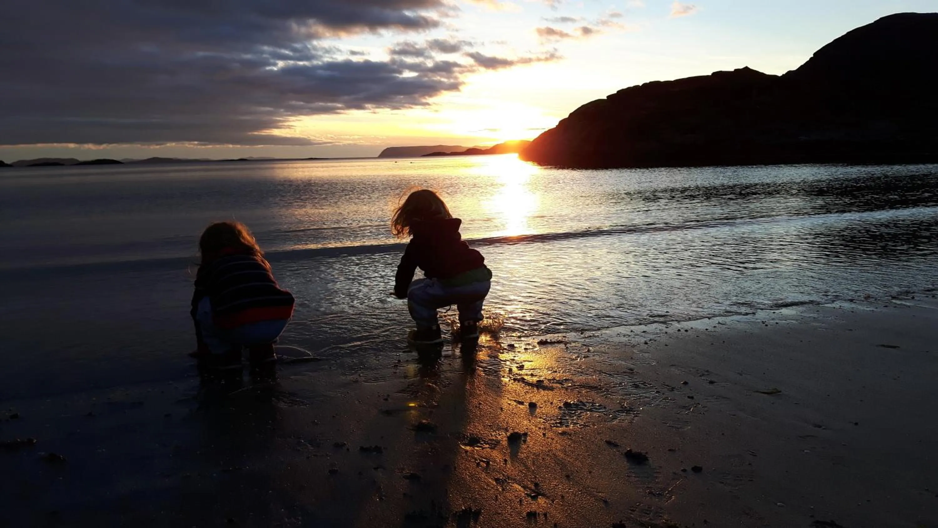 Natural landscape in Olderfjord Turistsenter