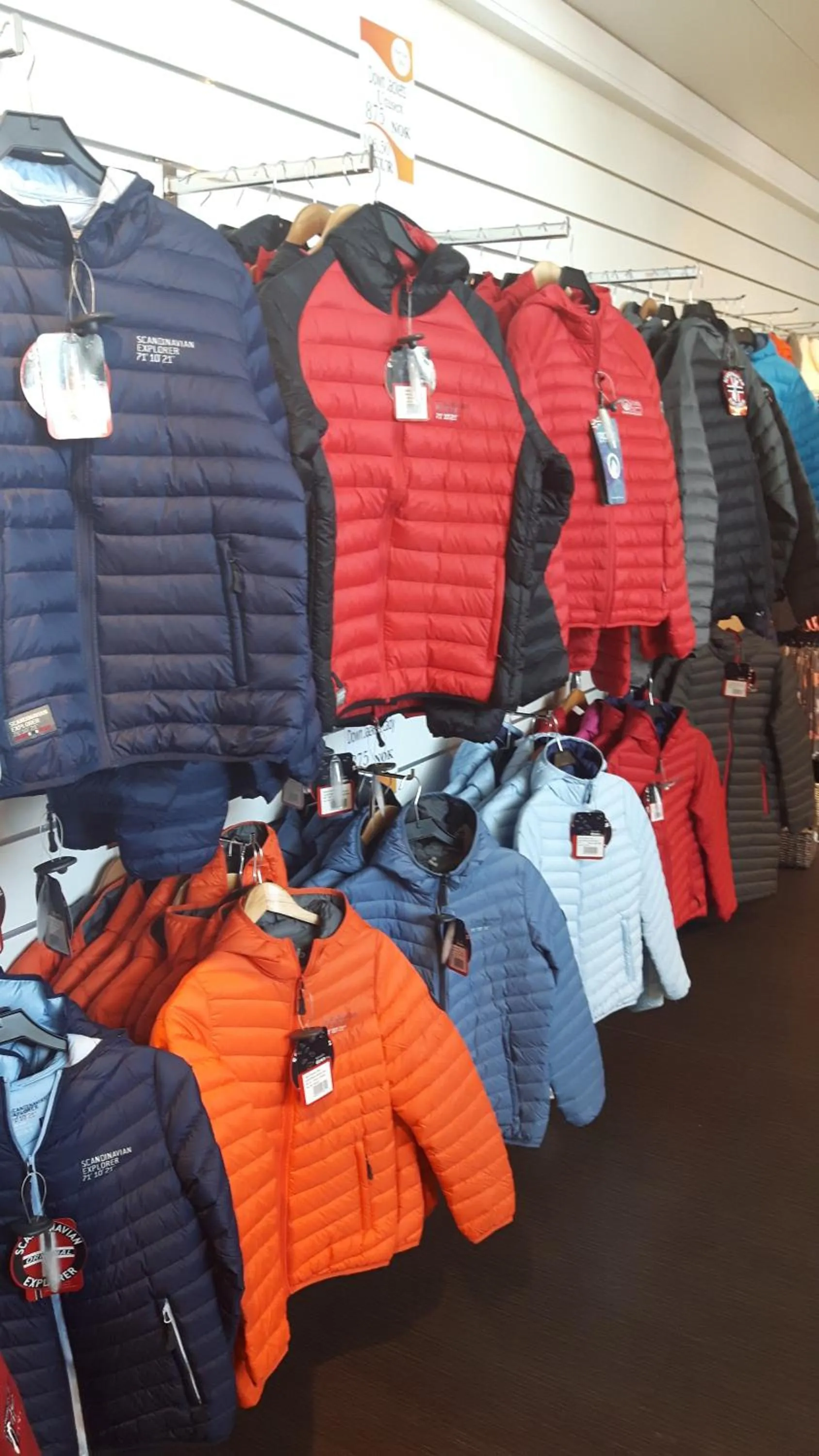 On-site shops in Olderfjord Turistsenter