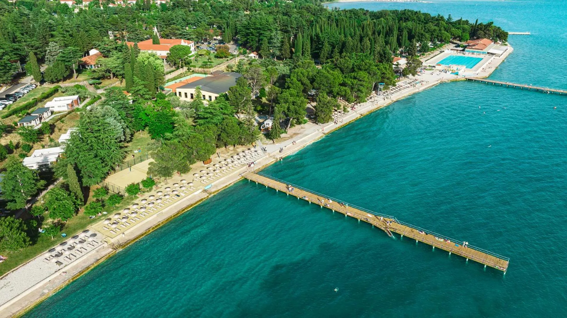 Beach in Hotel Convent - Hotel & Resort Adria Ankaran