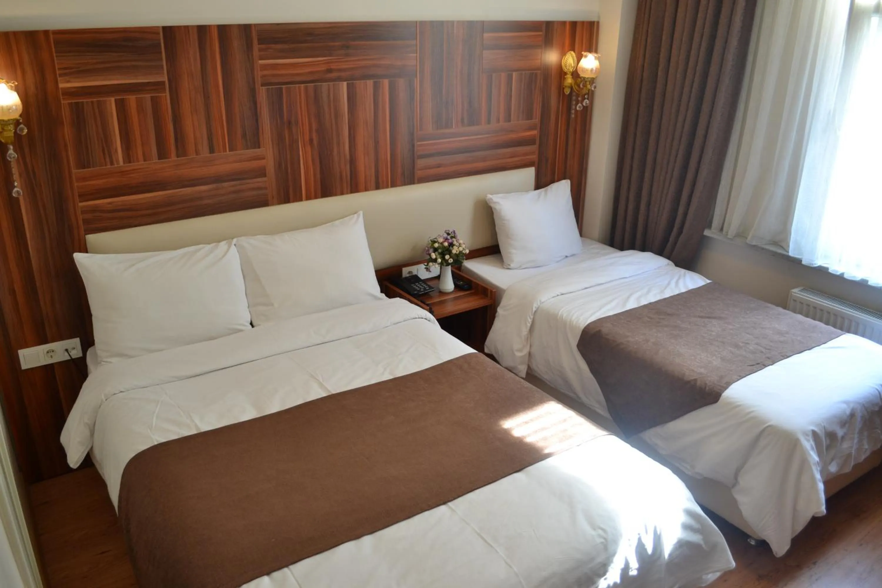 Bed in Grand Fatih Hotel