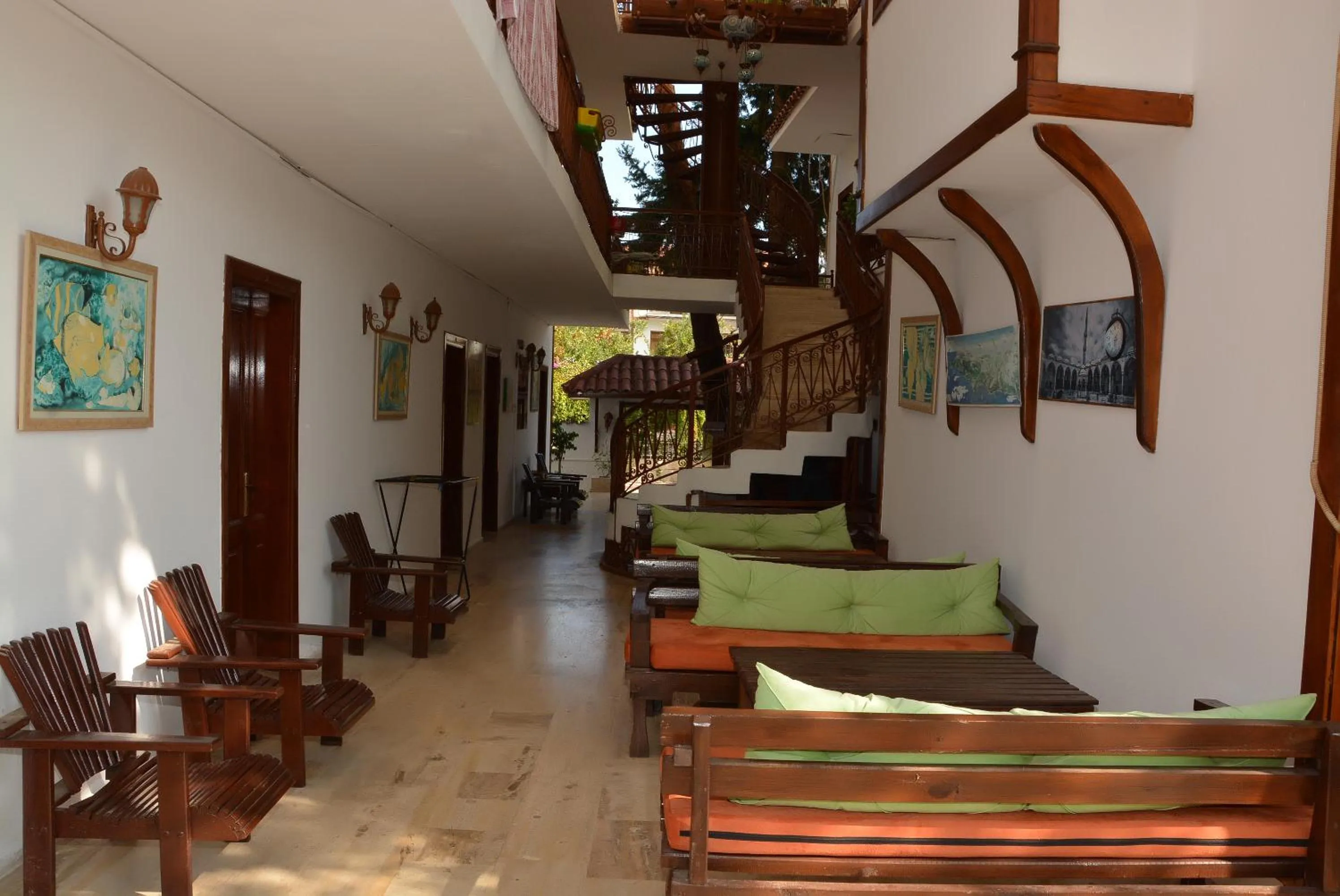 Lobby or reception in Kaliptus Hotel