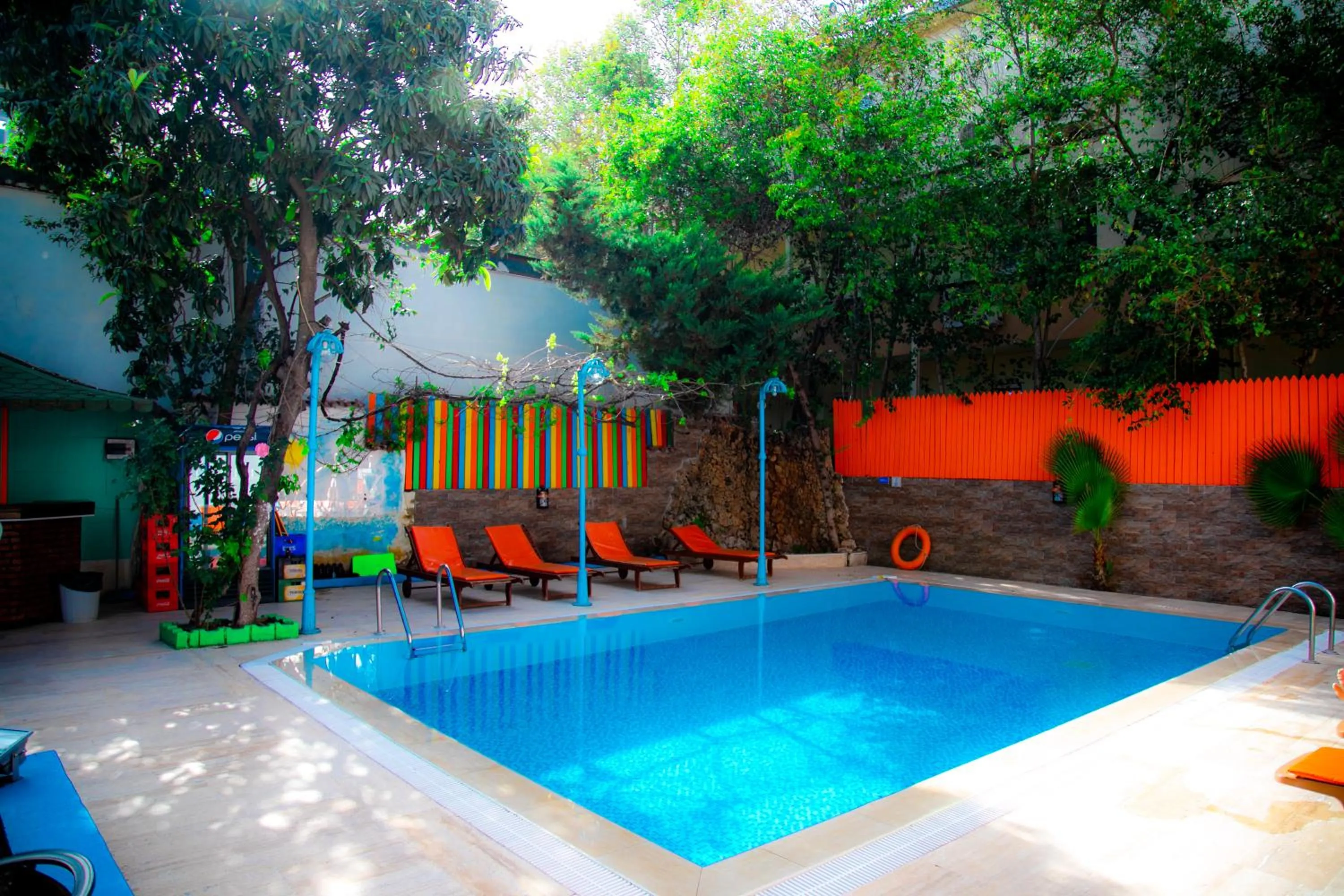 Swimming pool in Kaliptus Hotel