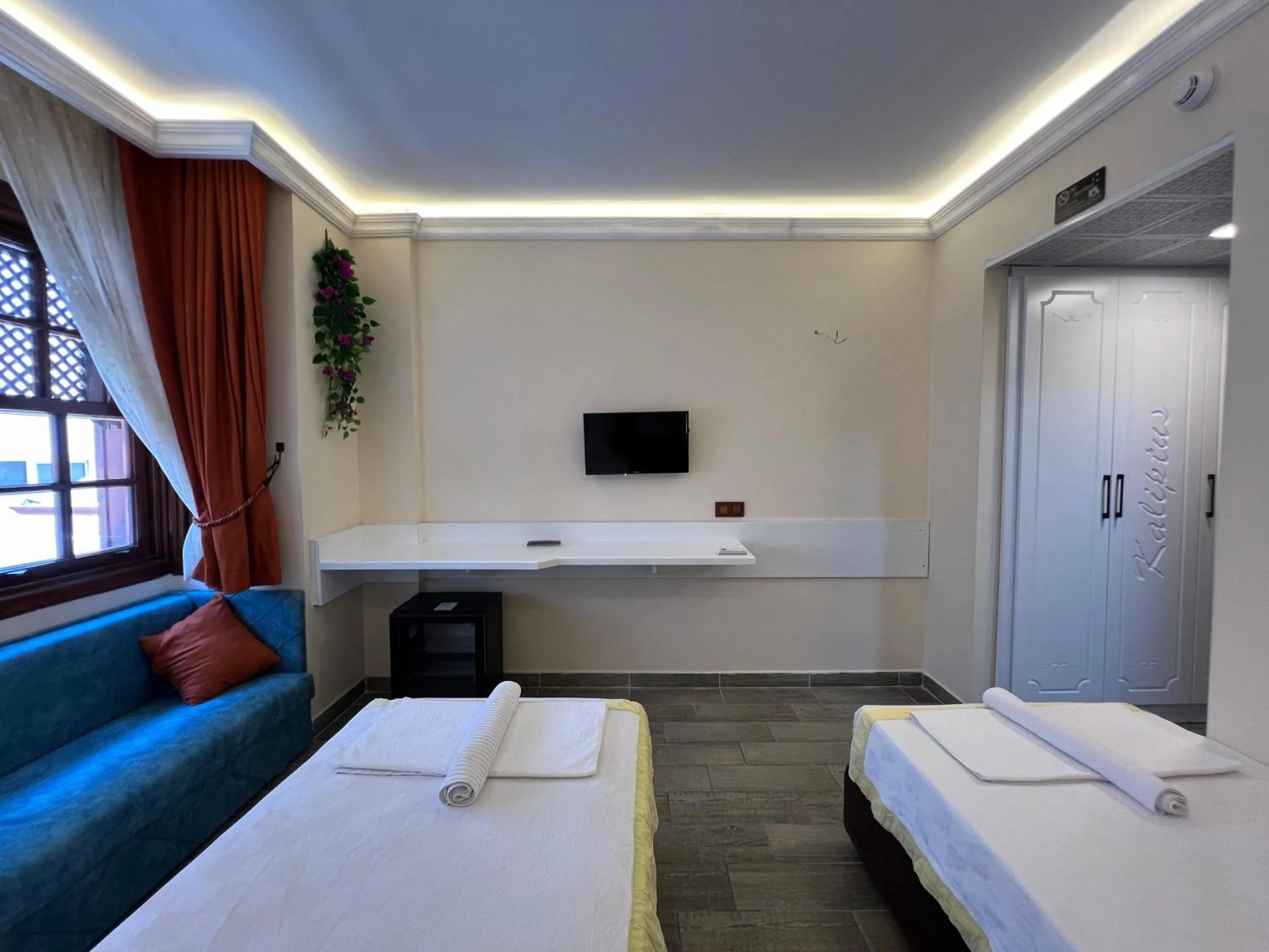 Bed in Kaliptus Hotel