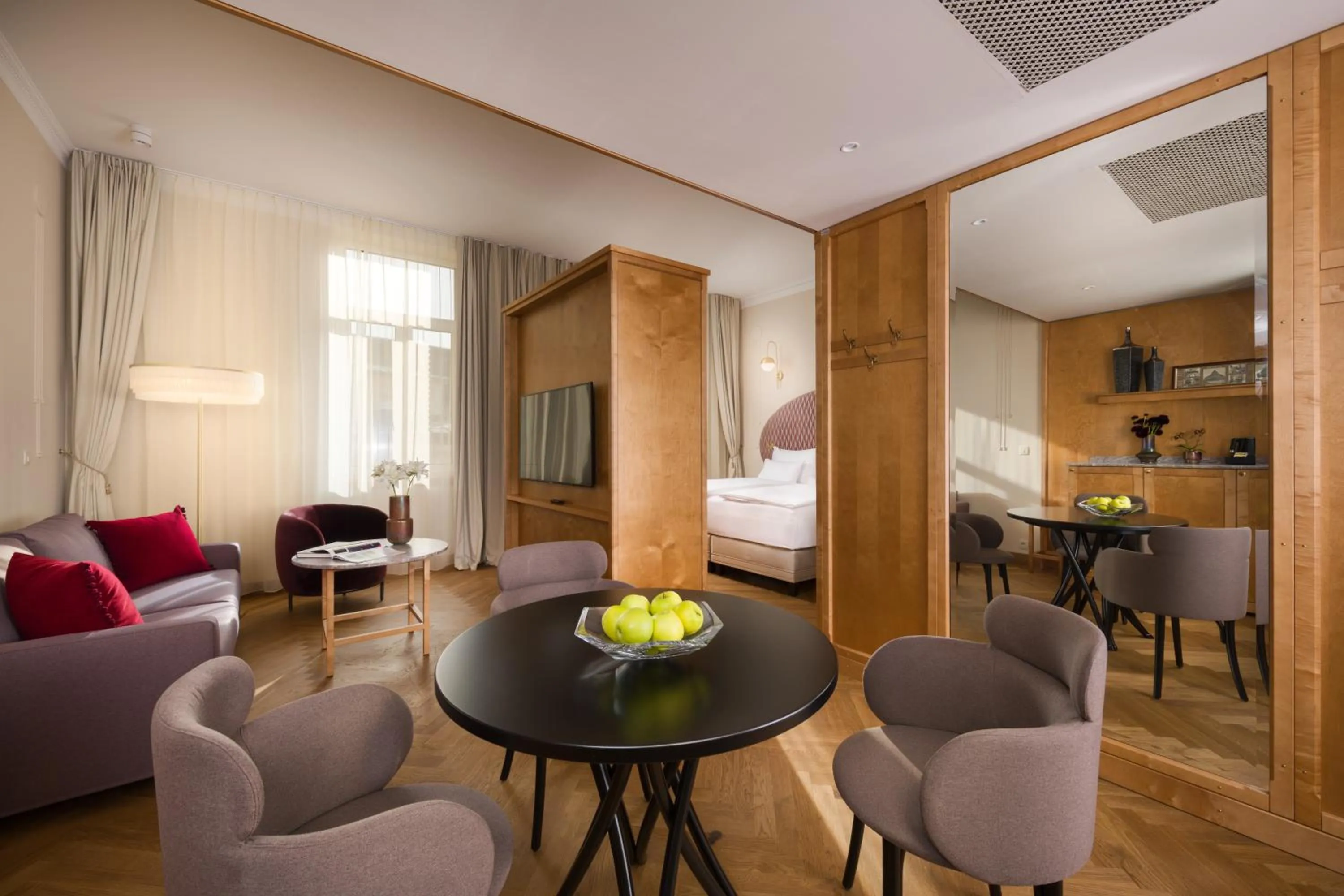 Living room in Grand Hotel Union Eurostars