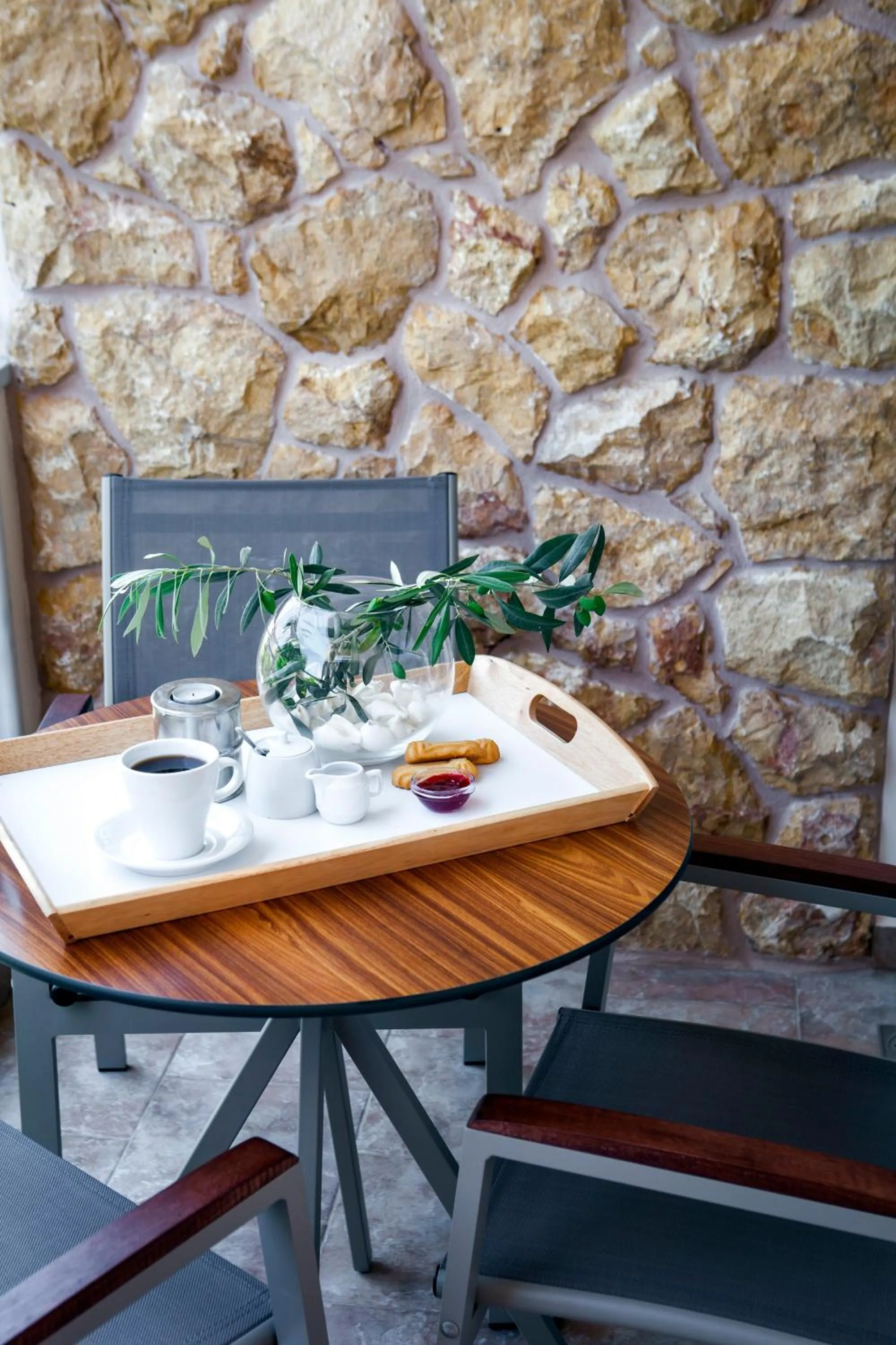 Balcony/Terrace in Luxury Villa Fotini