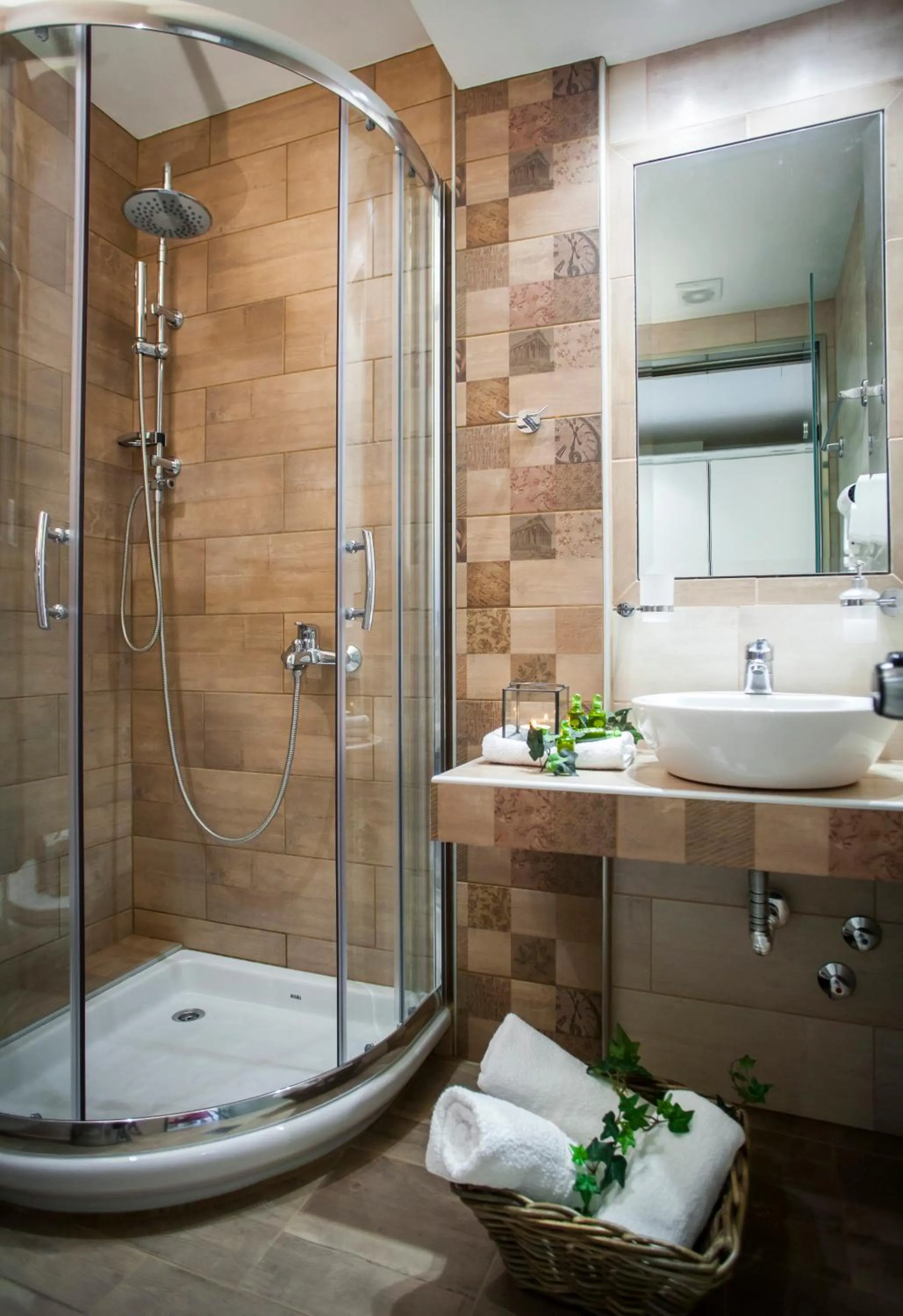 Bathroom in Luxury Villa Fotini