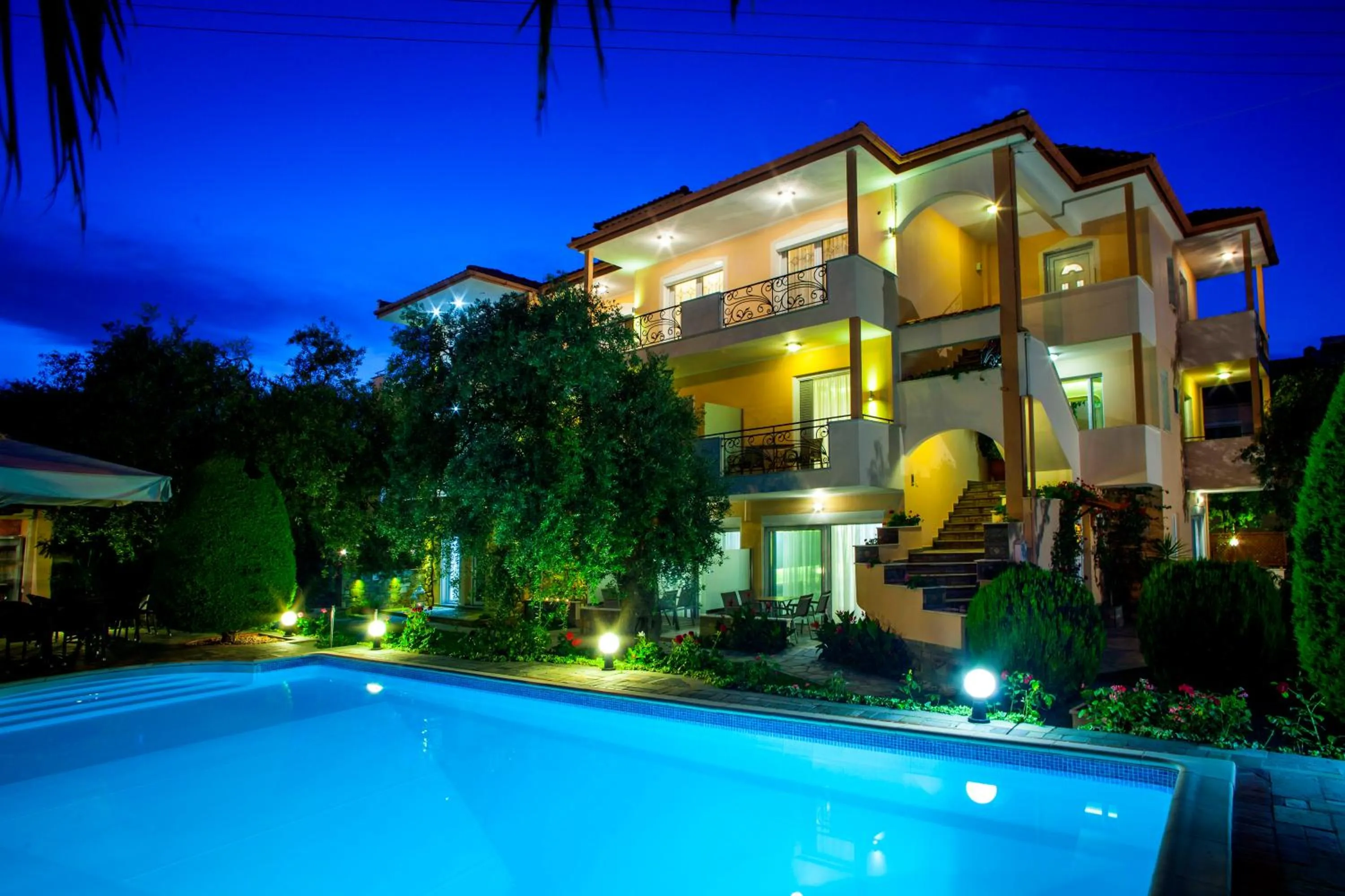 Facade/entrance in Luxury Villa Fotini