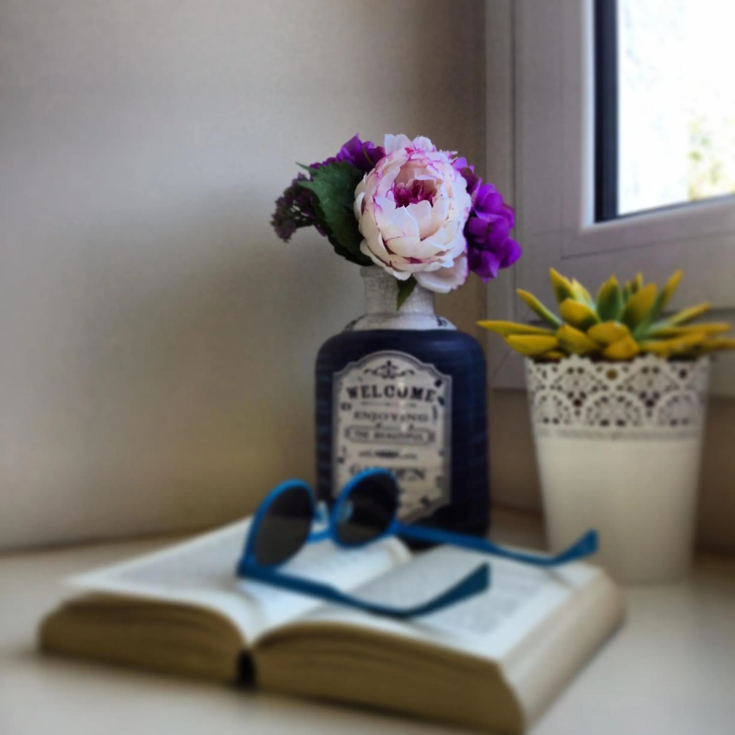 Library in Luxury Villa Fotini