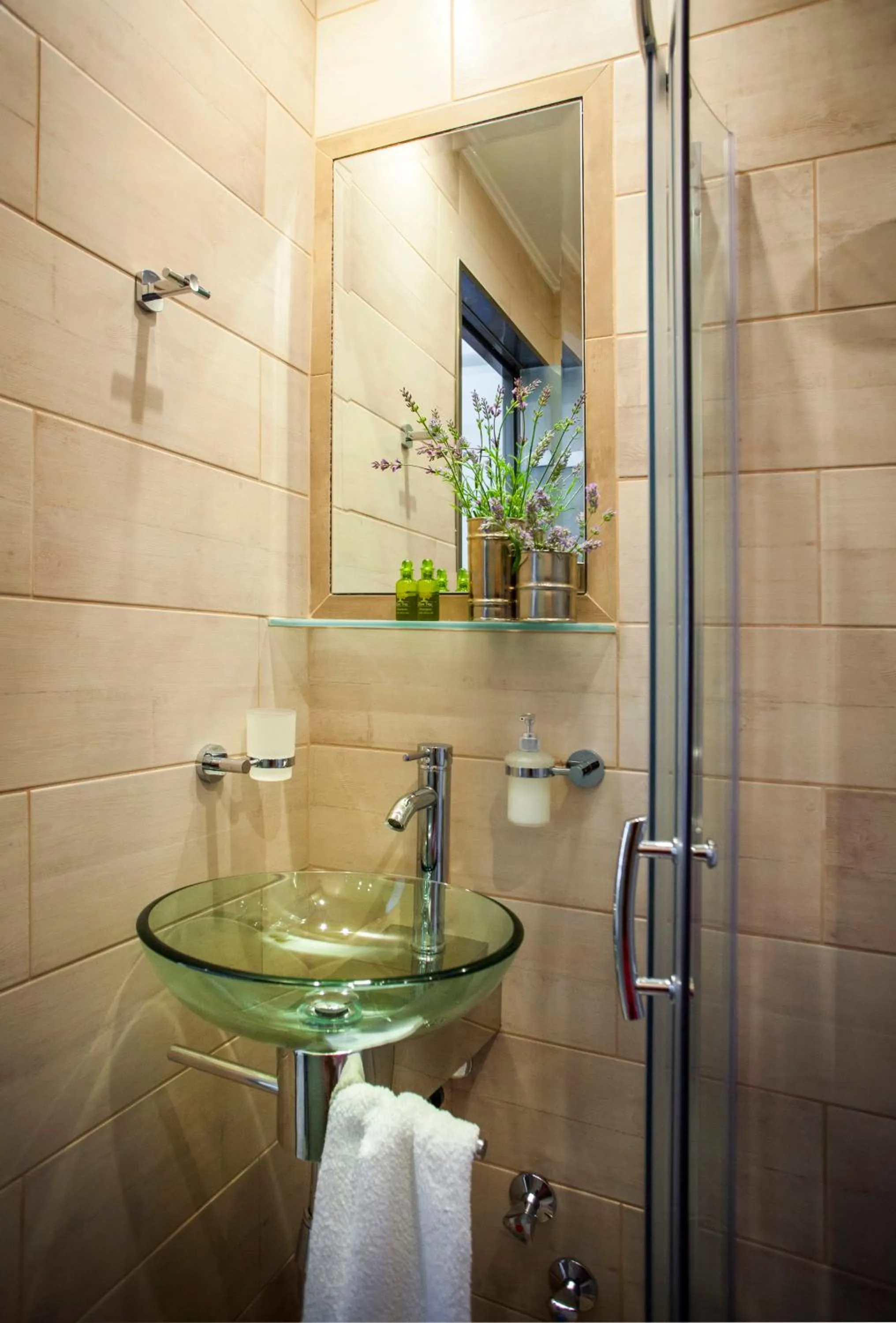 Bathroom in Luxury Villa Fotini