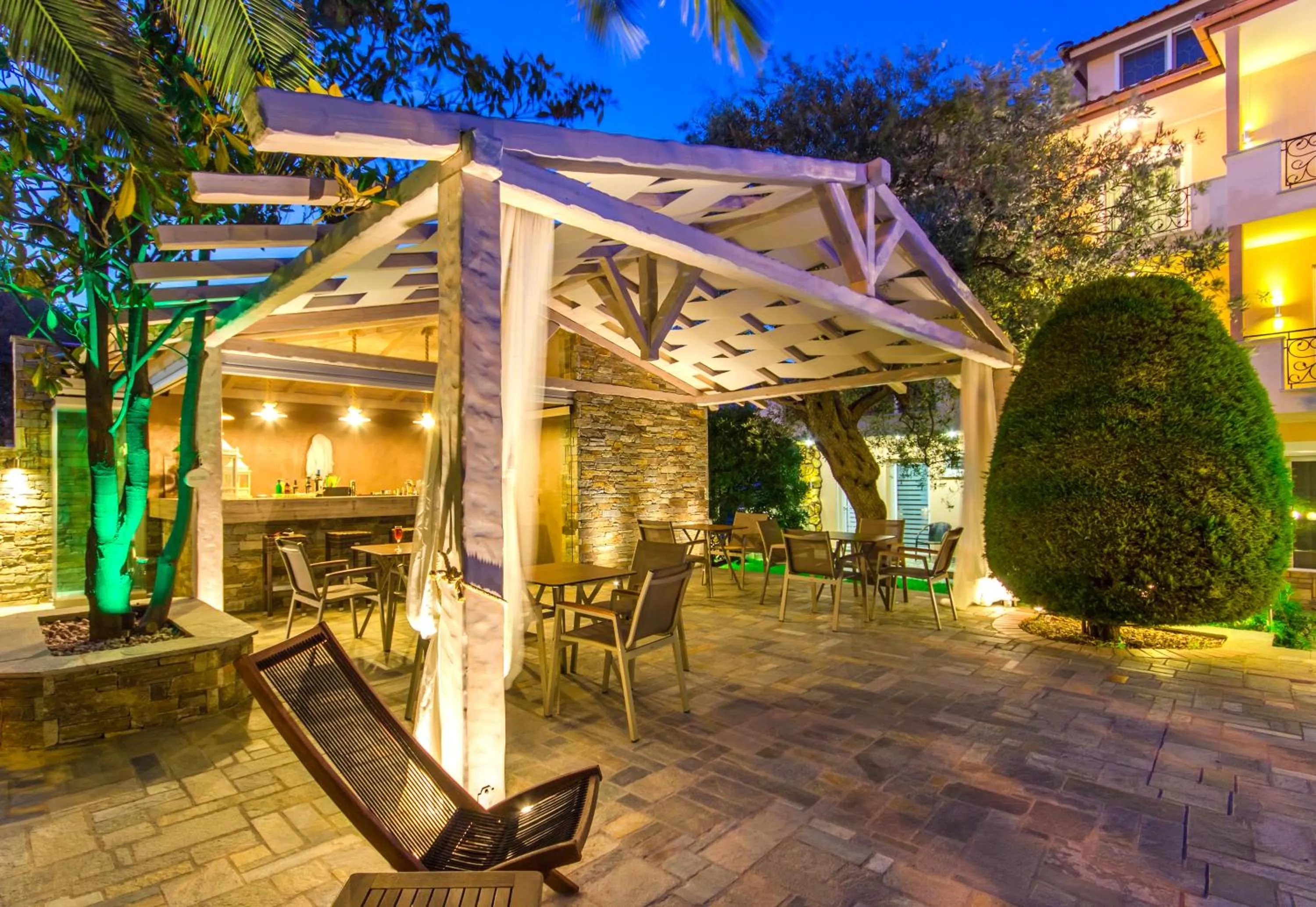 Patio in Luxury Villa Fotini