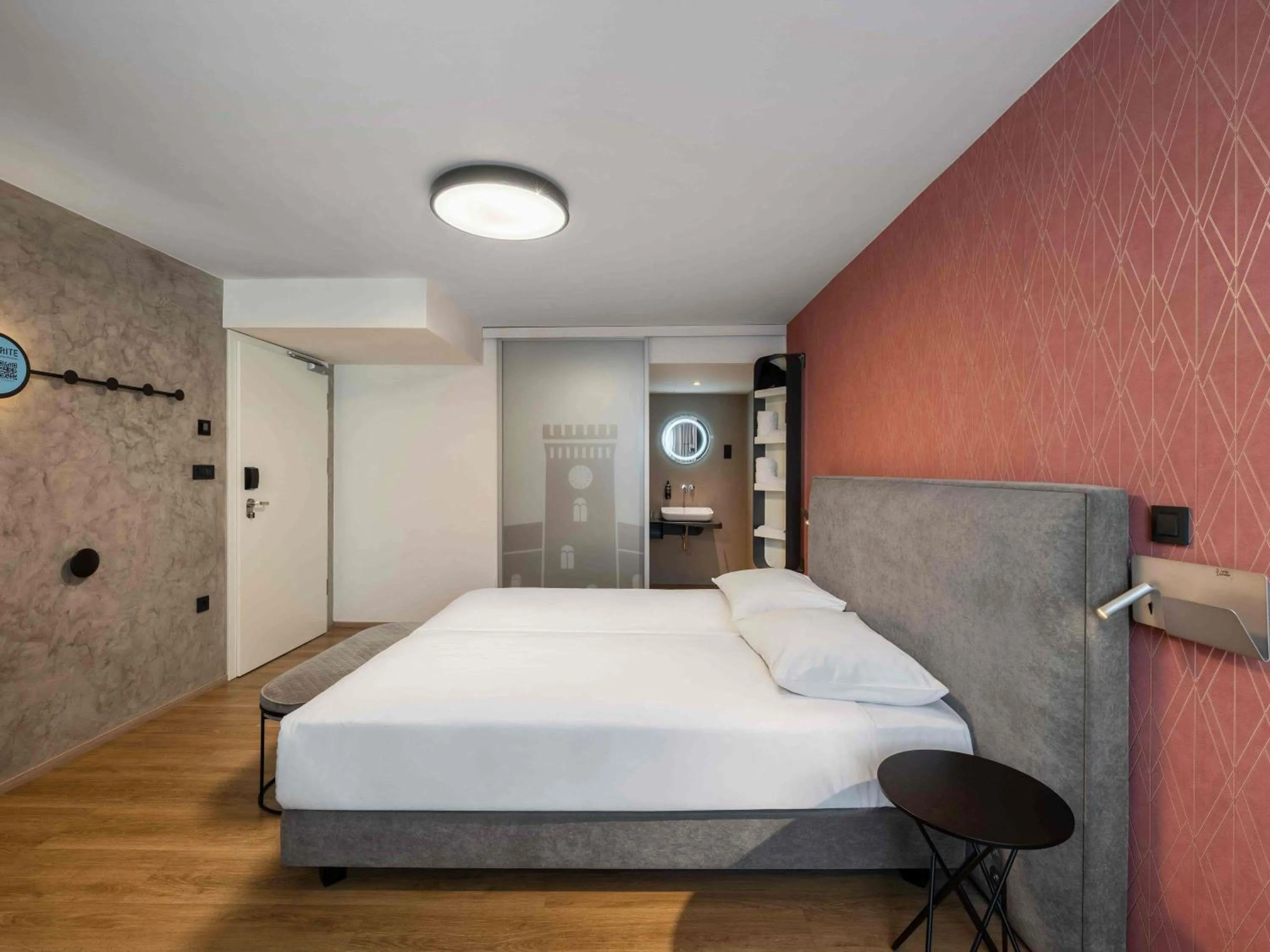 Bedroom, Bed in ibis Styles Ljubljana Centre