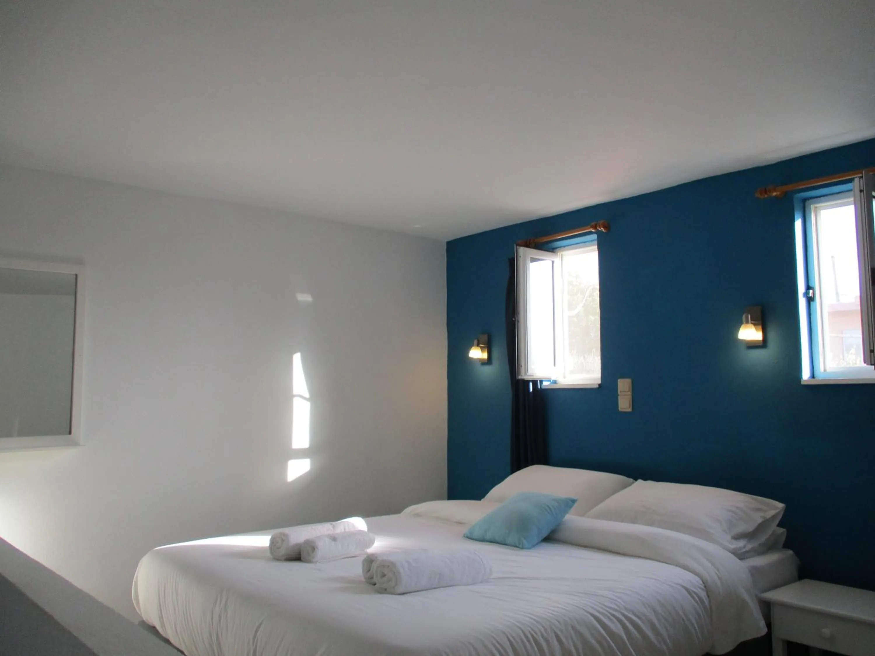 Bed in Theodosia Studios