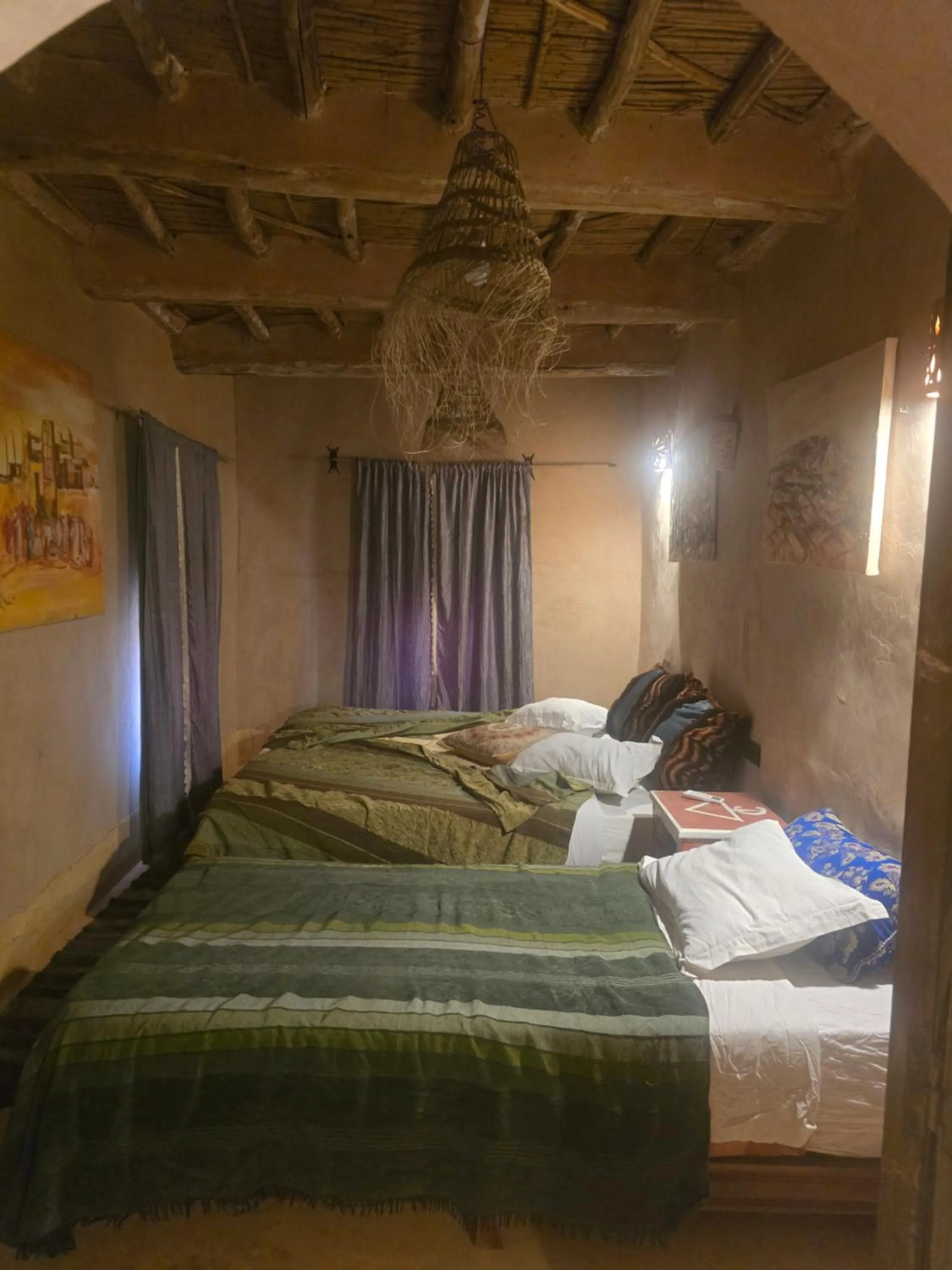 Bed in Kasbah du Peintre