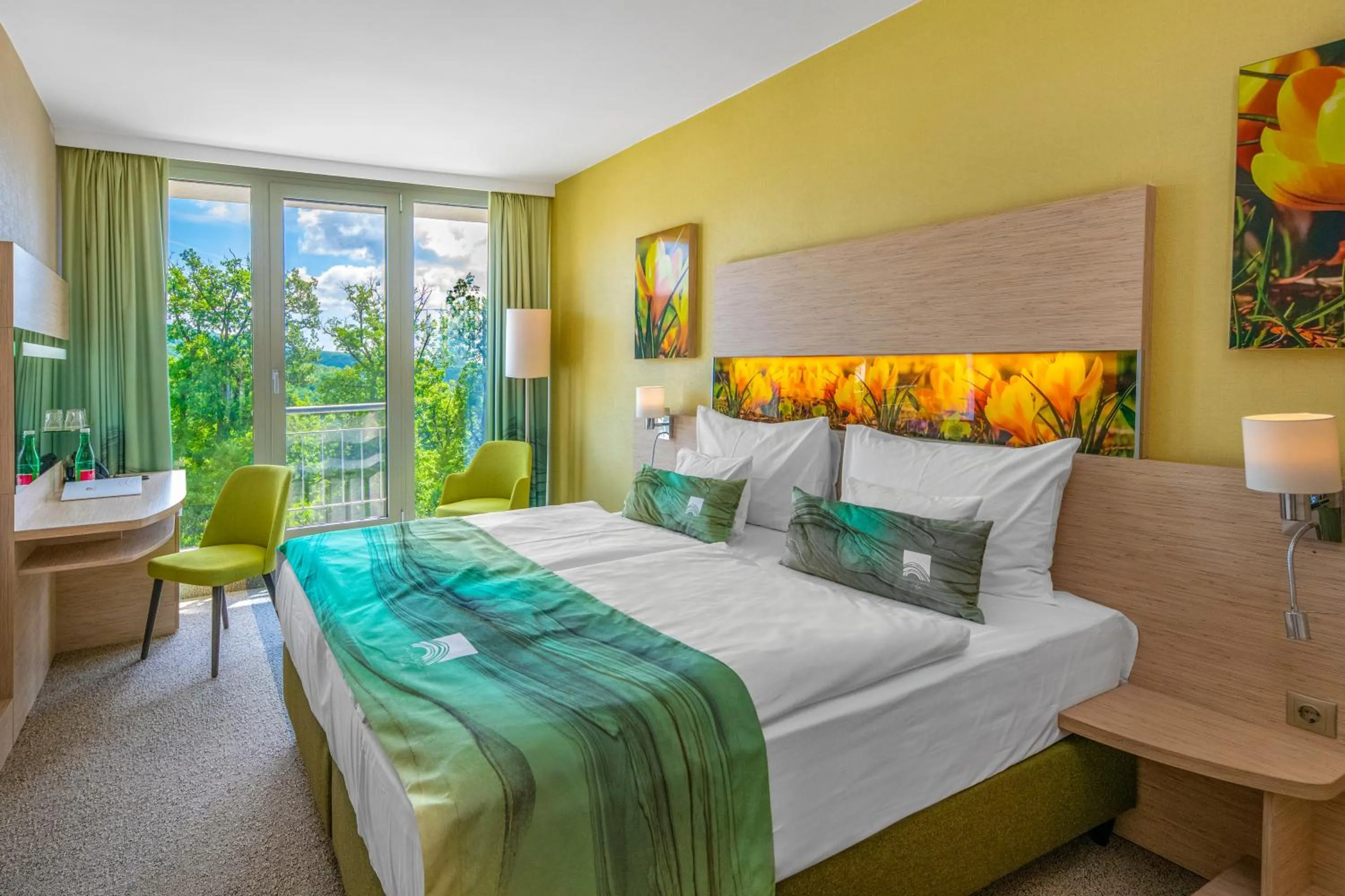 Bedroom, Bed in Lifestyle Hotel Mátra