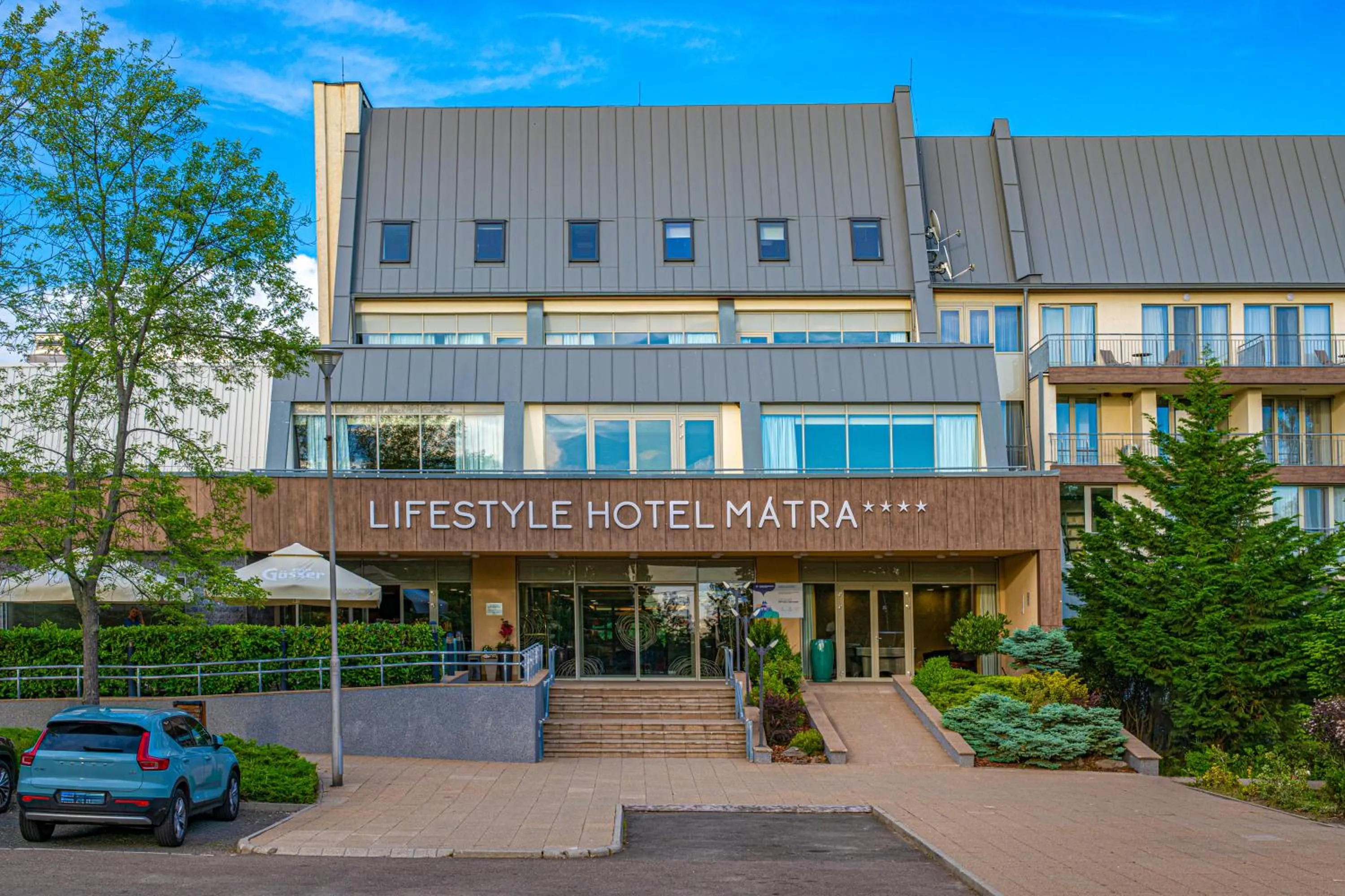 Property building in Lifestyle Hotel Mátra