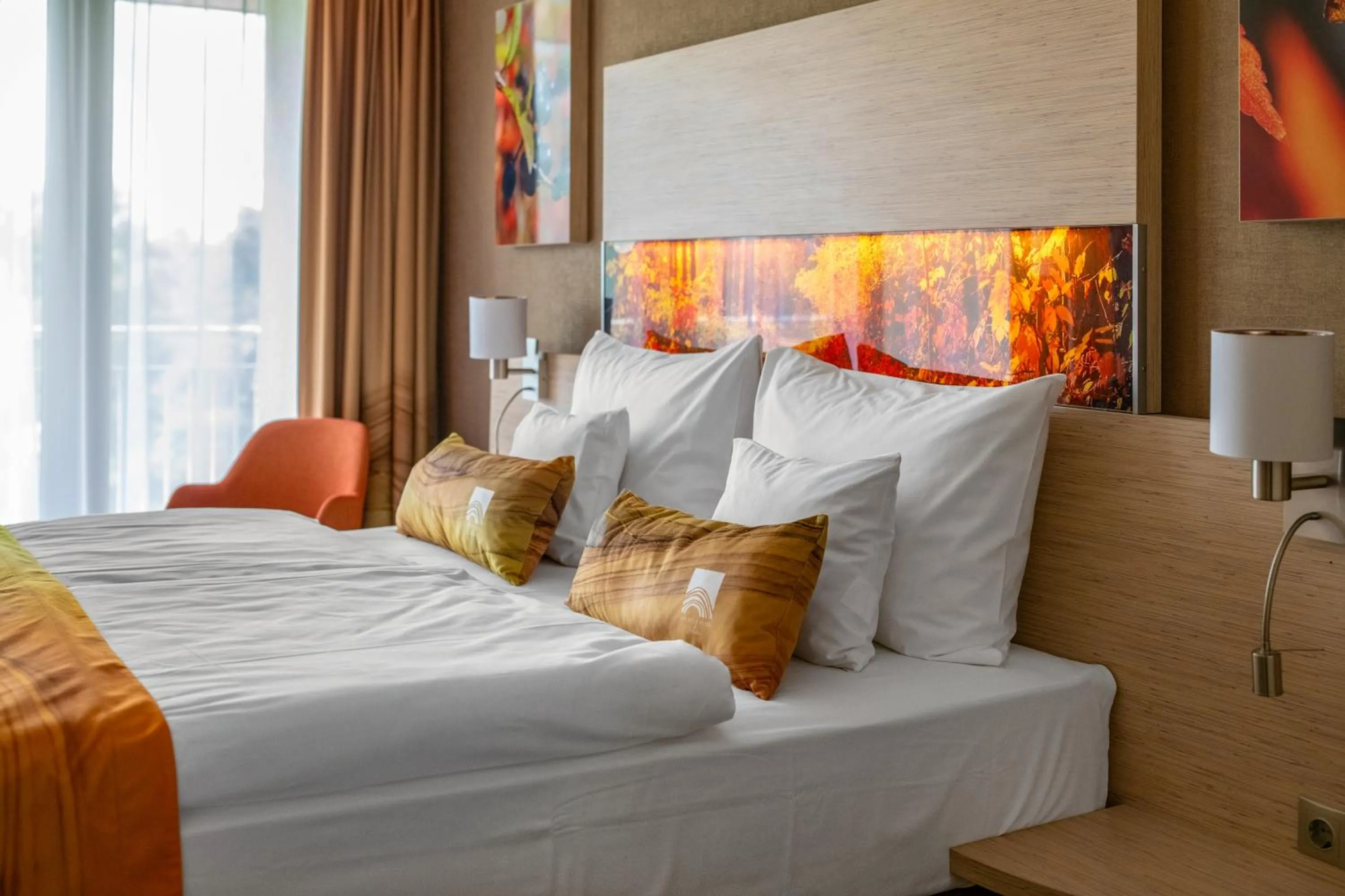 Bedroom, Bed in Lifestyle Hotel Mátra