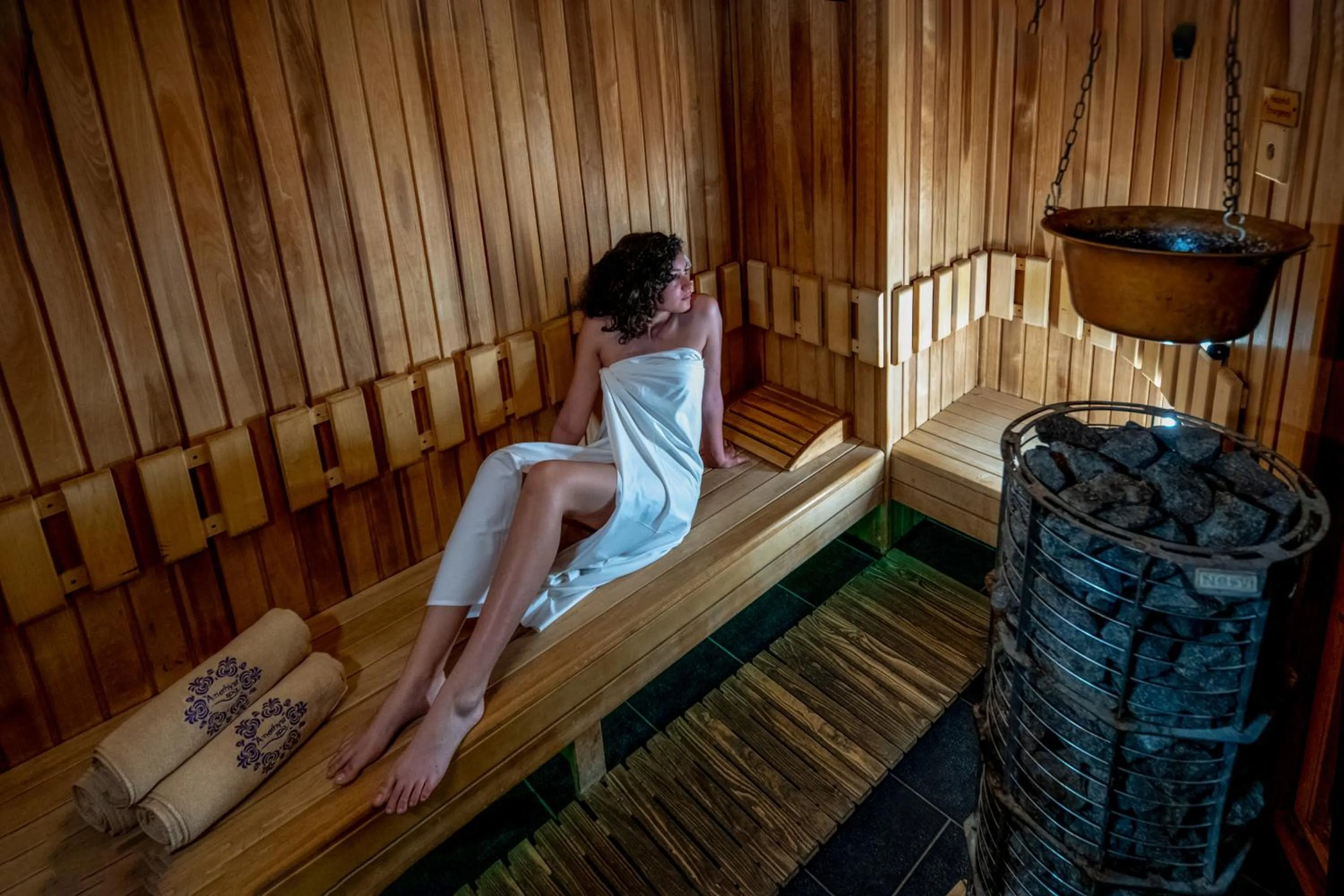 Sauna in Lifestyle Hotel Mátra
