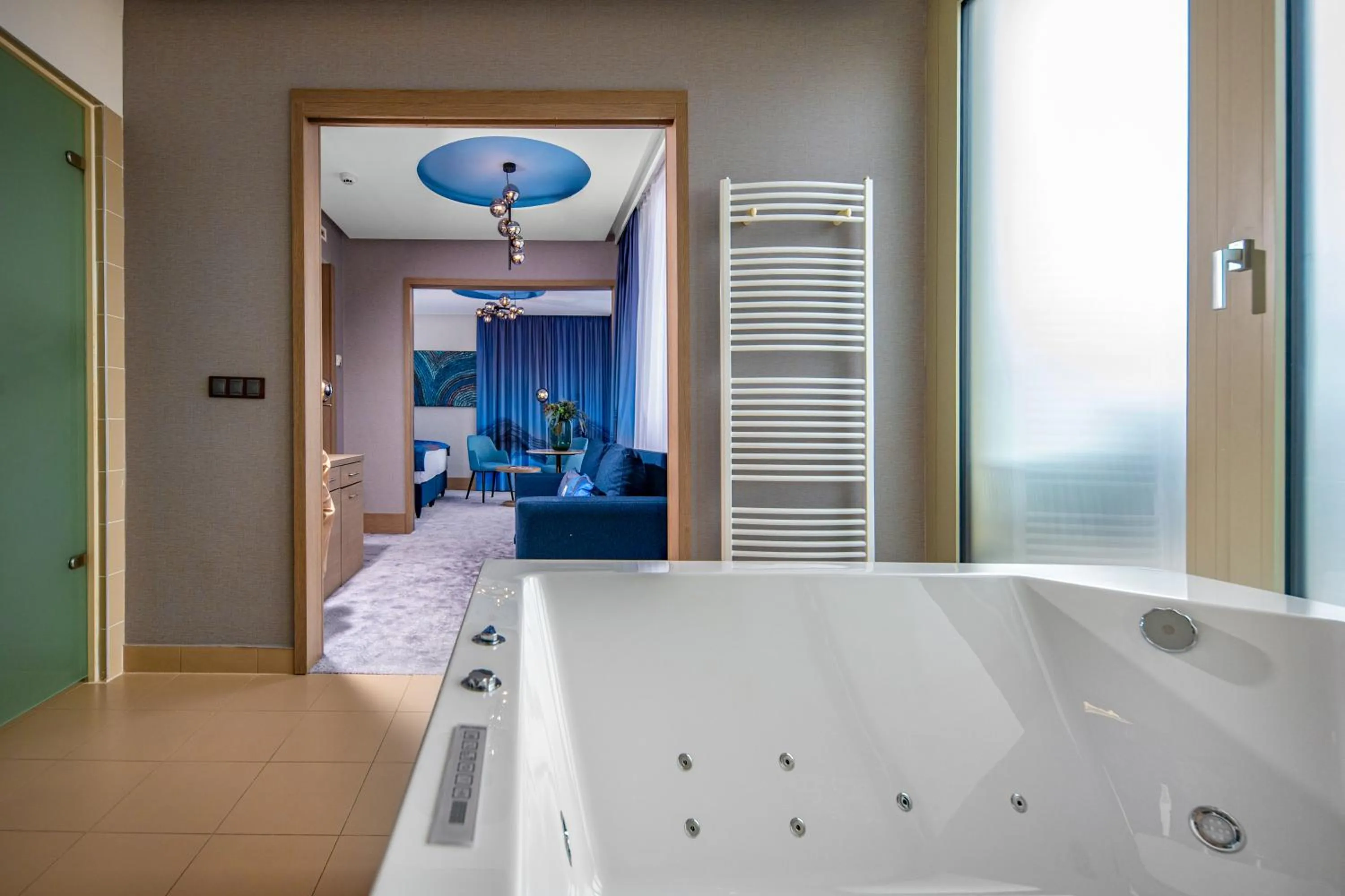 Hot Tub in Lifestyle Hotel Mátra