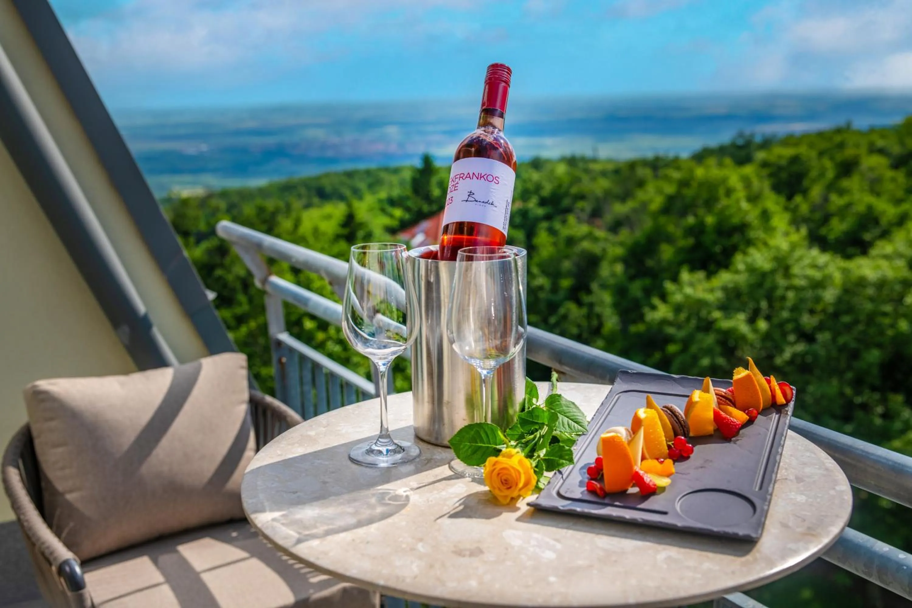 Balcony/Terrace in Lifestyle Hotel Mátra