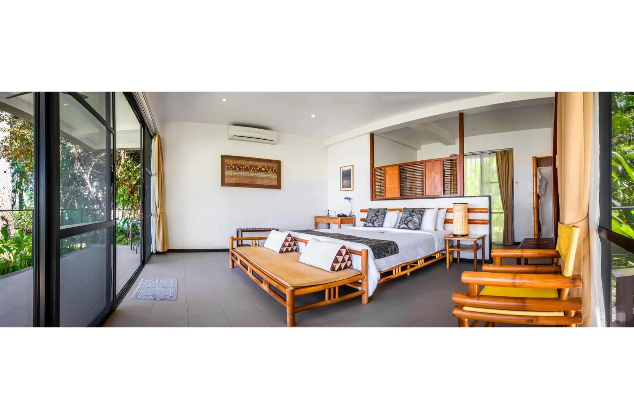 Bed in The River Resort