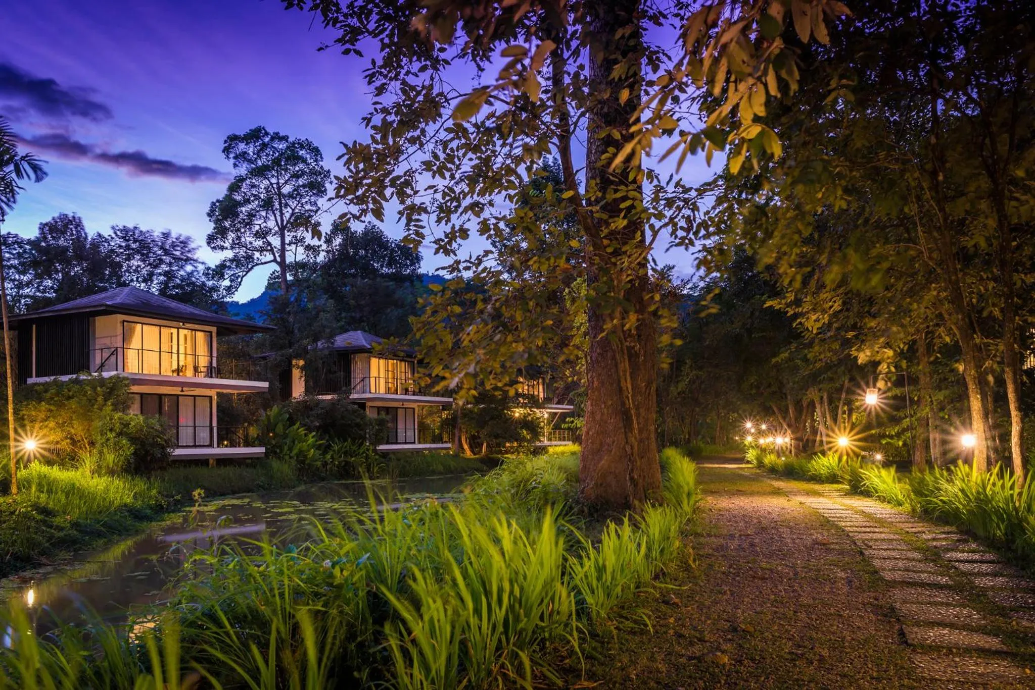 Property building in The River Resort