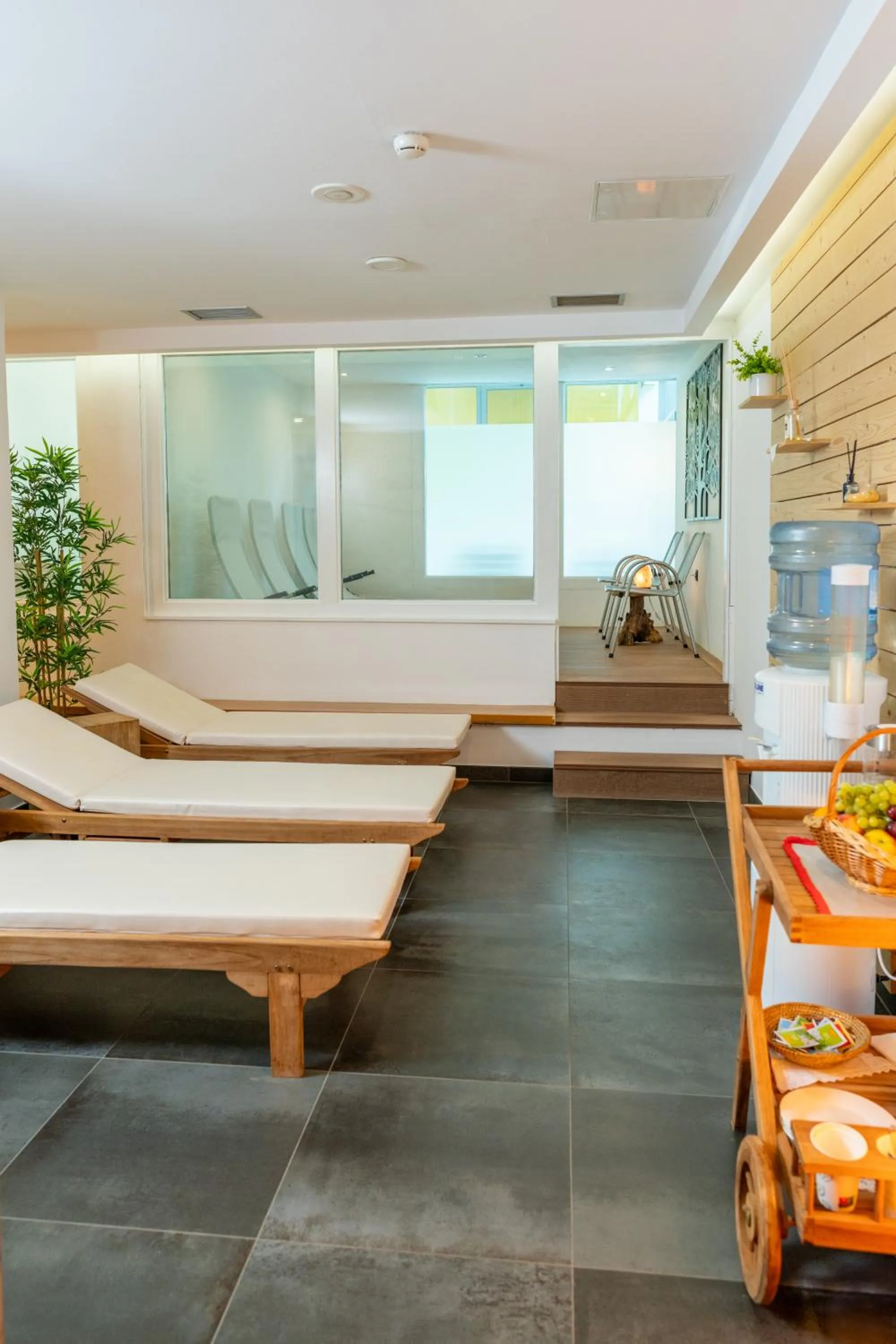 Sauna in Hotel Jezero