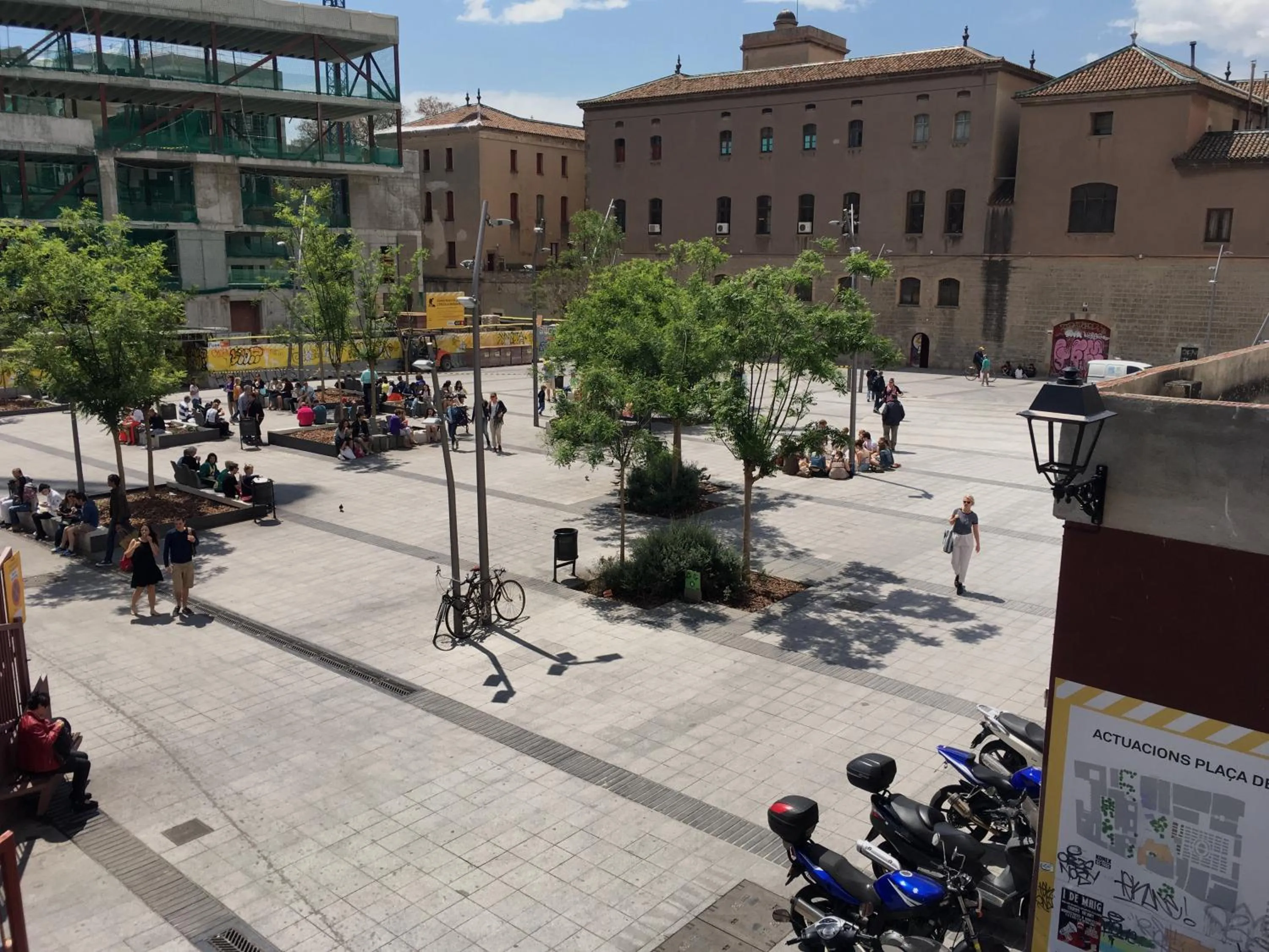 City view in Hostal la Palmera